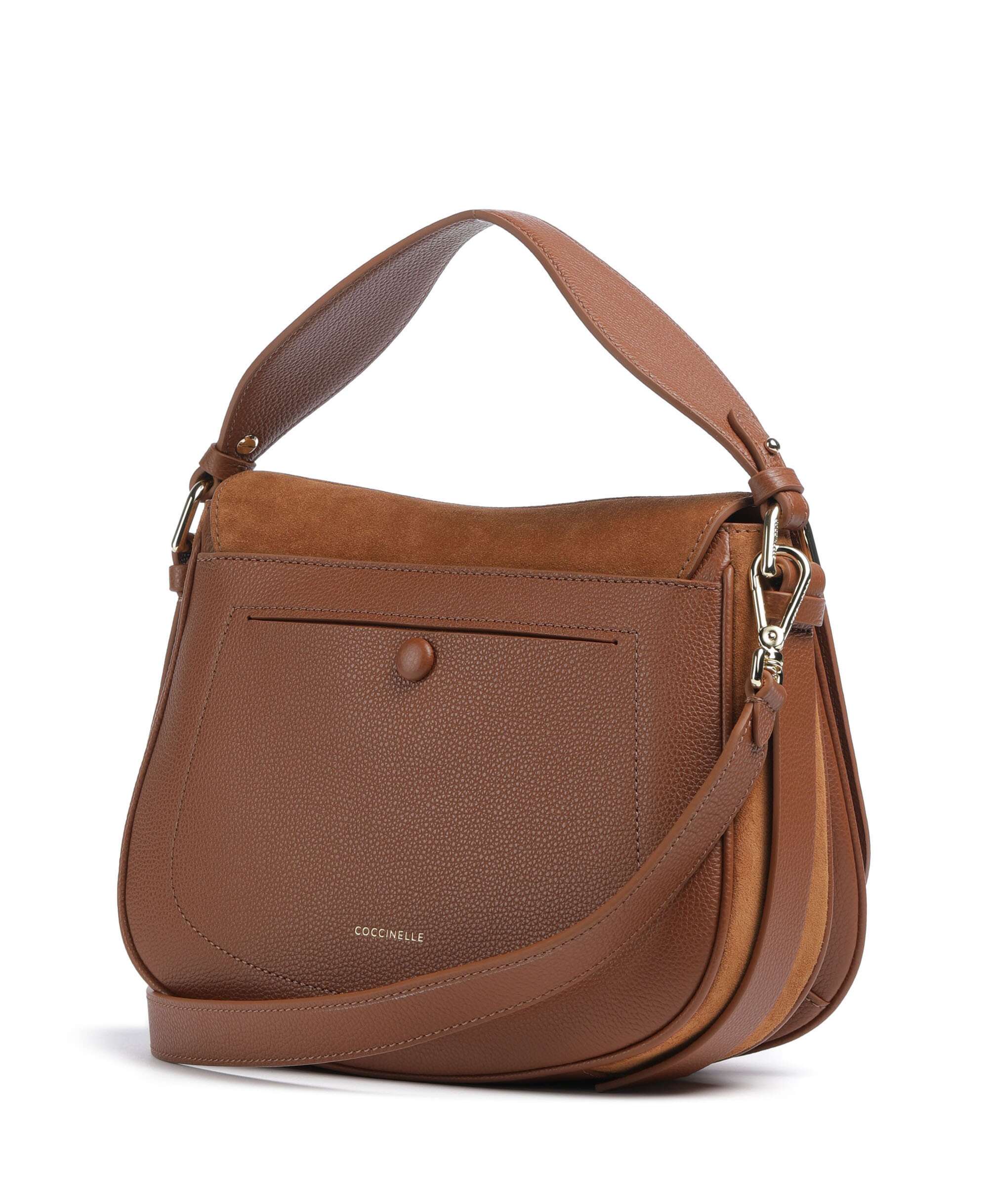 Coccinelle Mavery Suede Handbag cognac - Image 2
