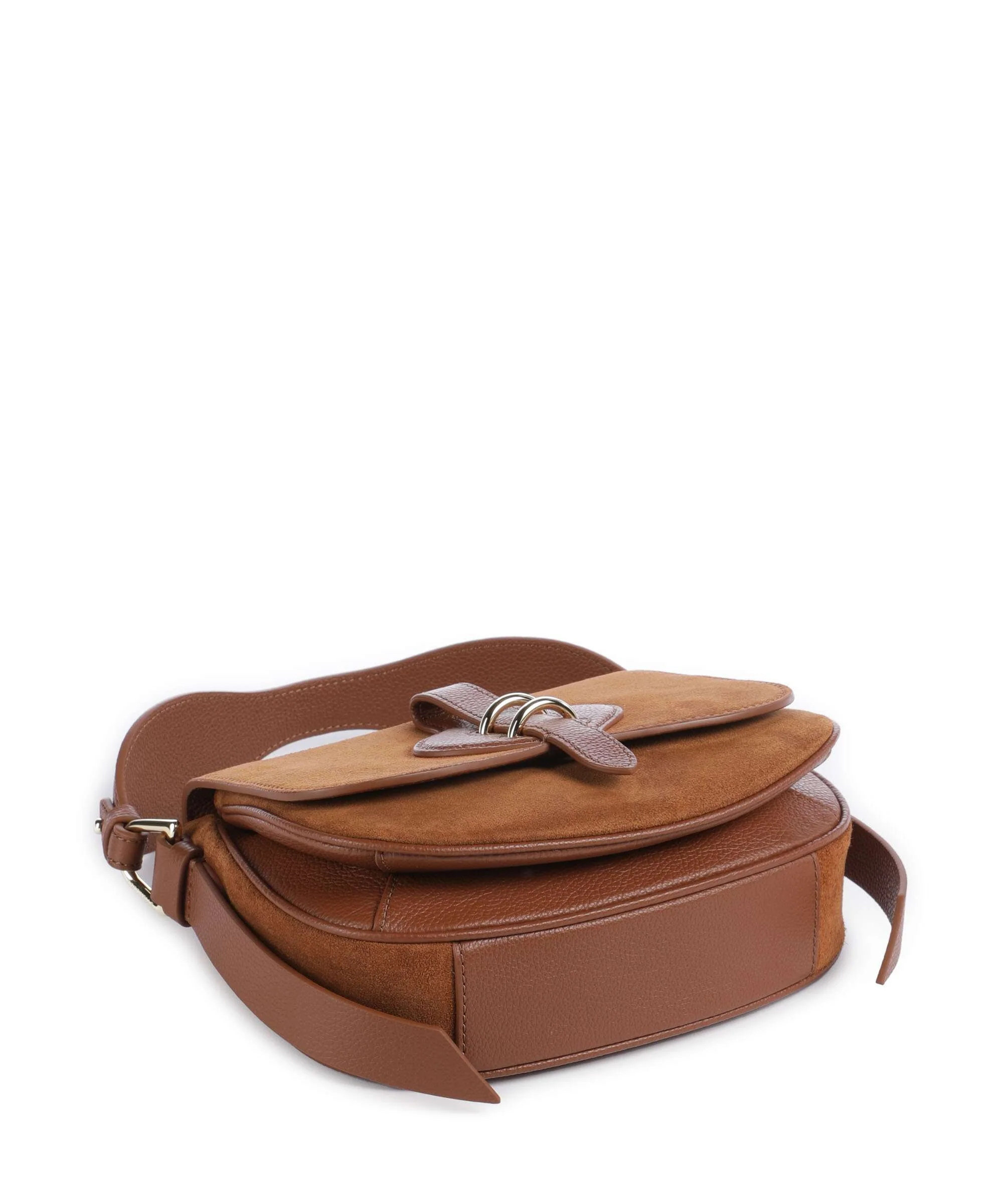 Coccinelle Mavery Suede Handbag cognac - Image 4
