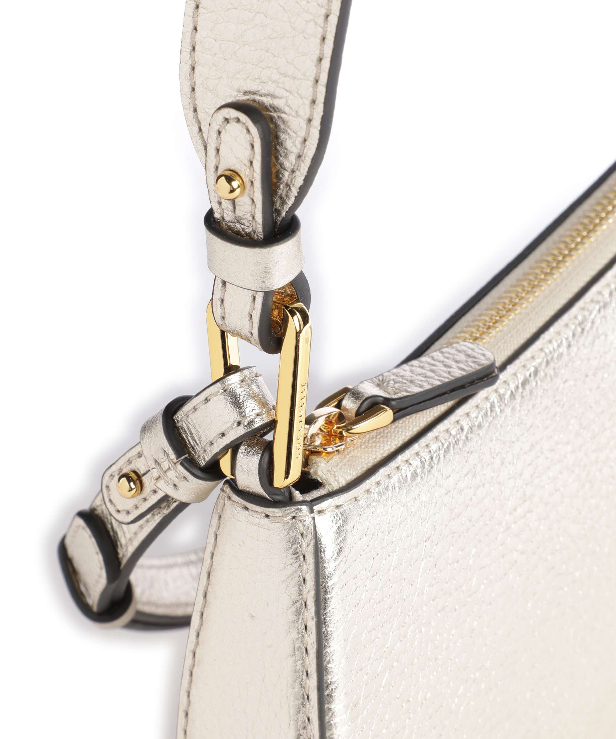 Coccinelle Merveille Shoulder bag pale gold - Image 4