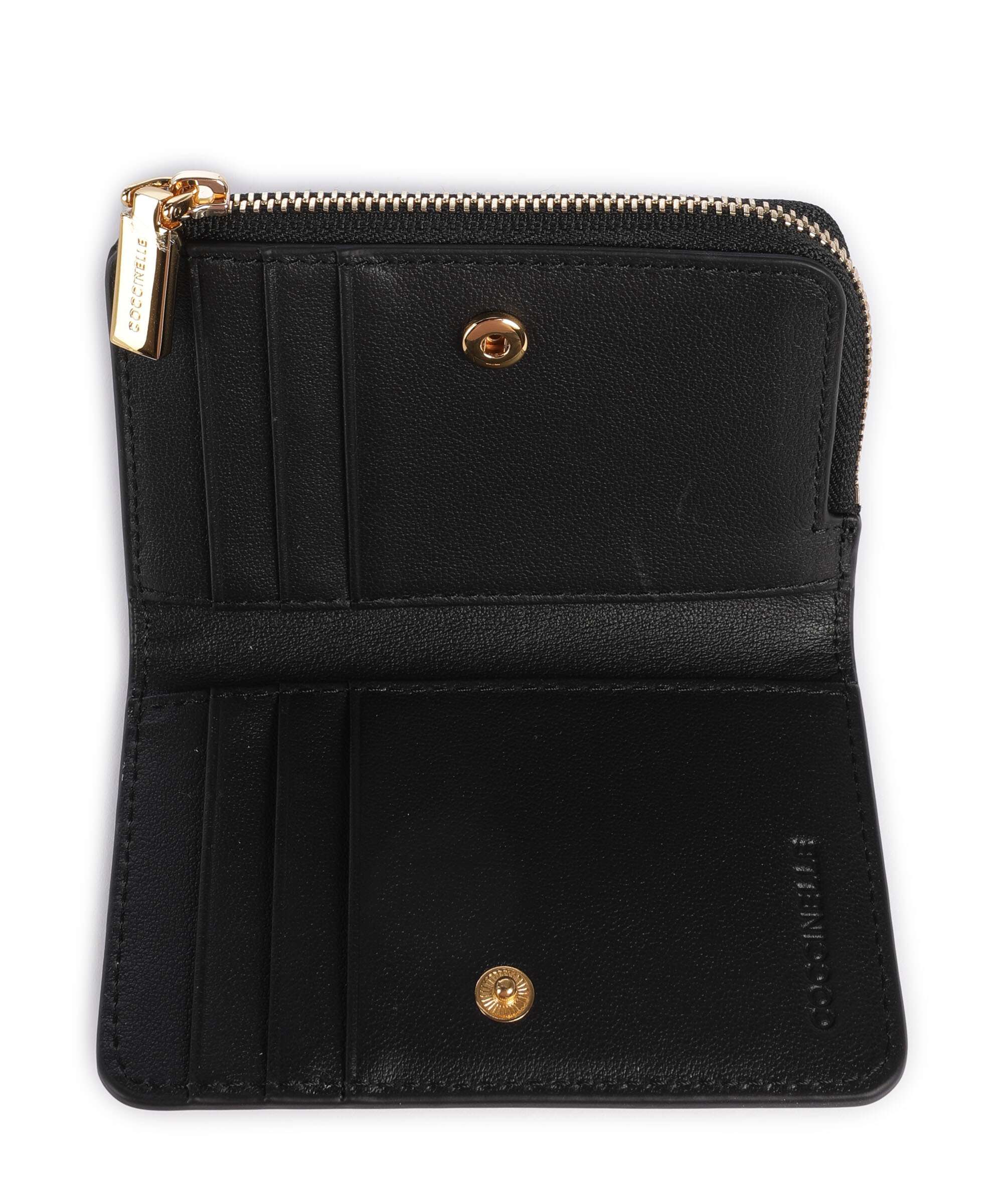 Coccinelle Metallic Shiny Smooth Wallet noir - Image 2