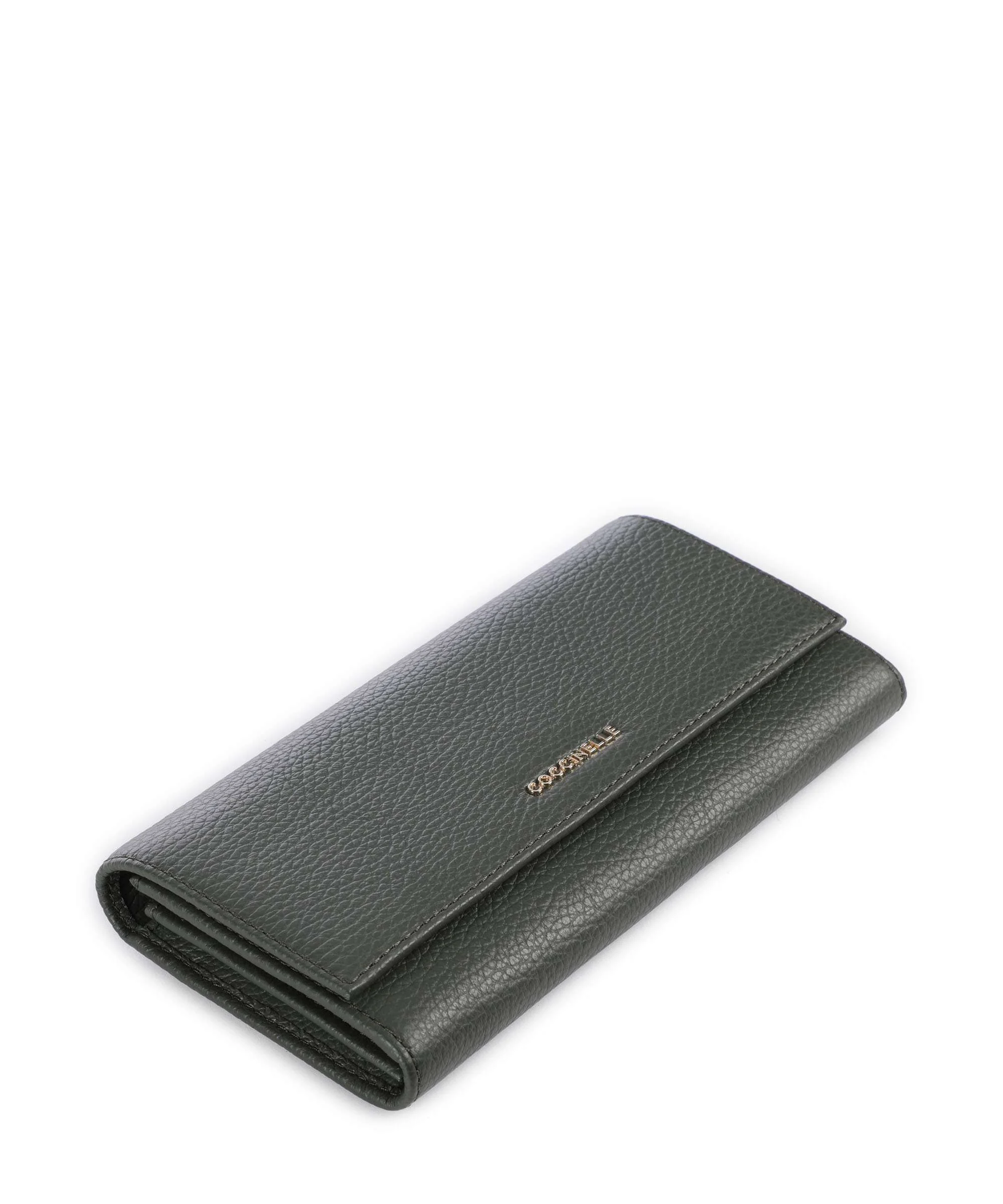 Coccinelle Metallic Soft Wallet alga - Image 4