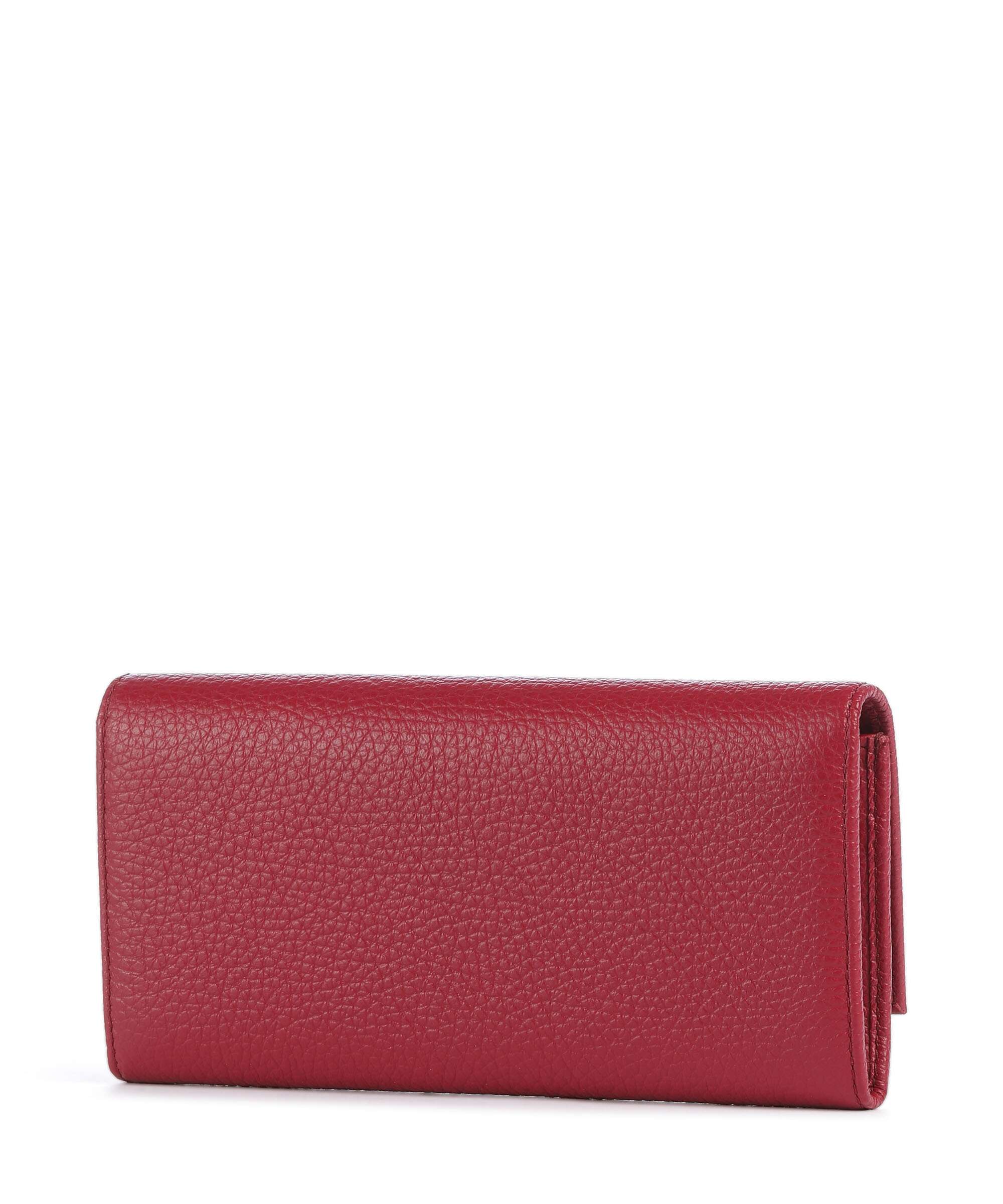 Coccinelle Metallic Soft Wallet sangria - Image 3