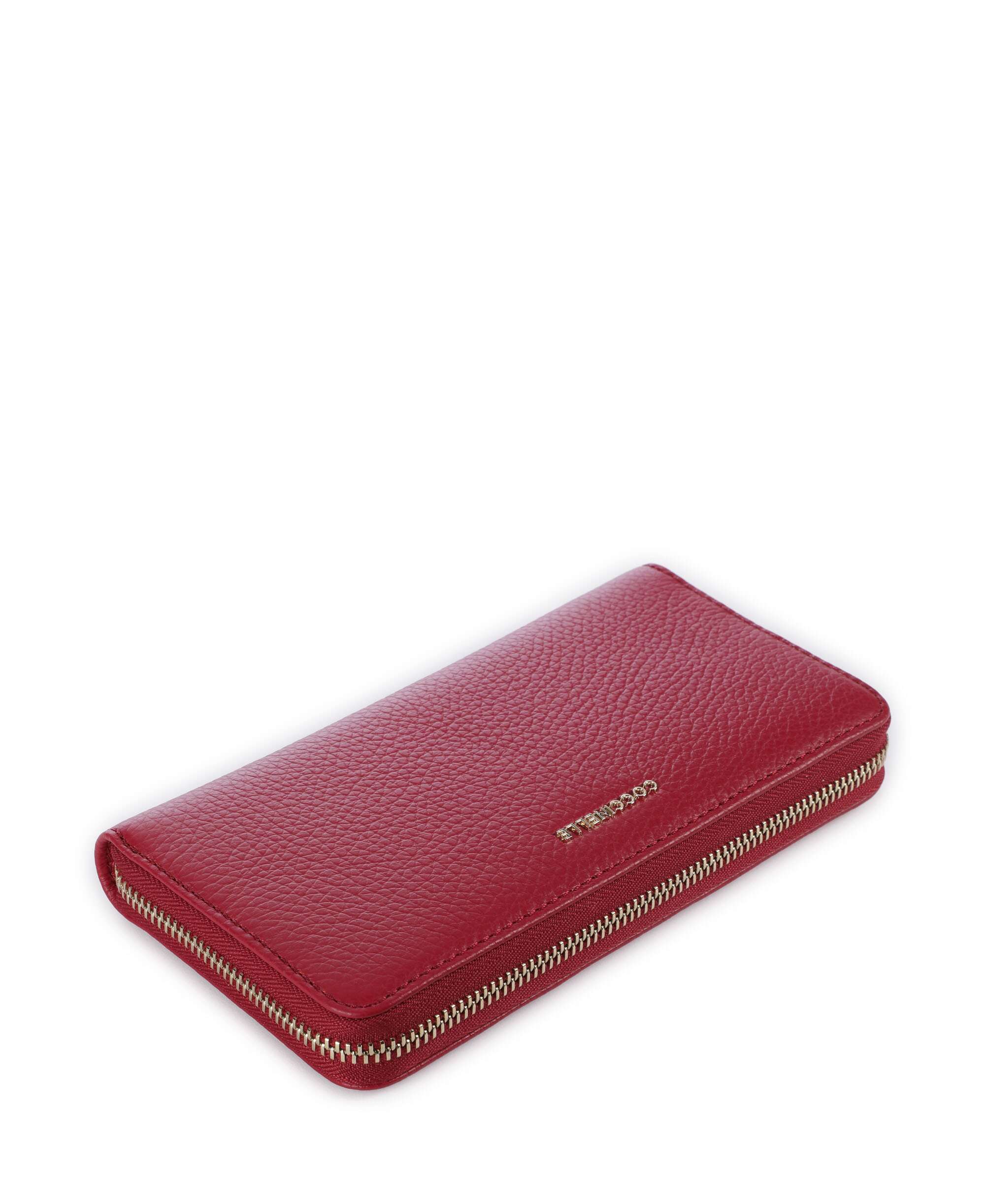 Coccinelle Metallic Soft Wallet sangria - Image 4