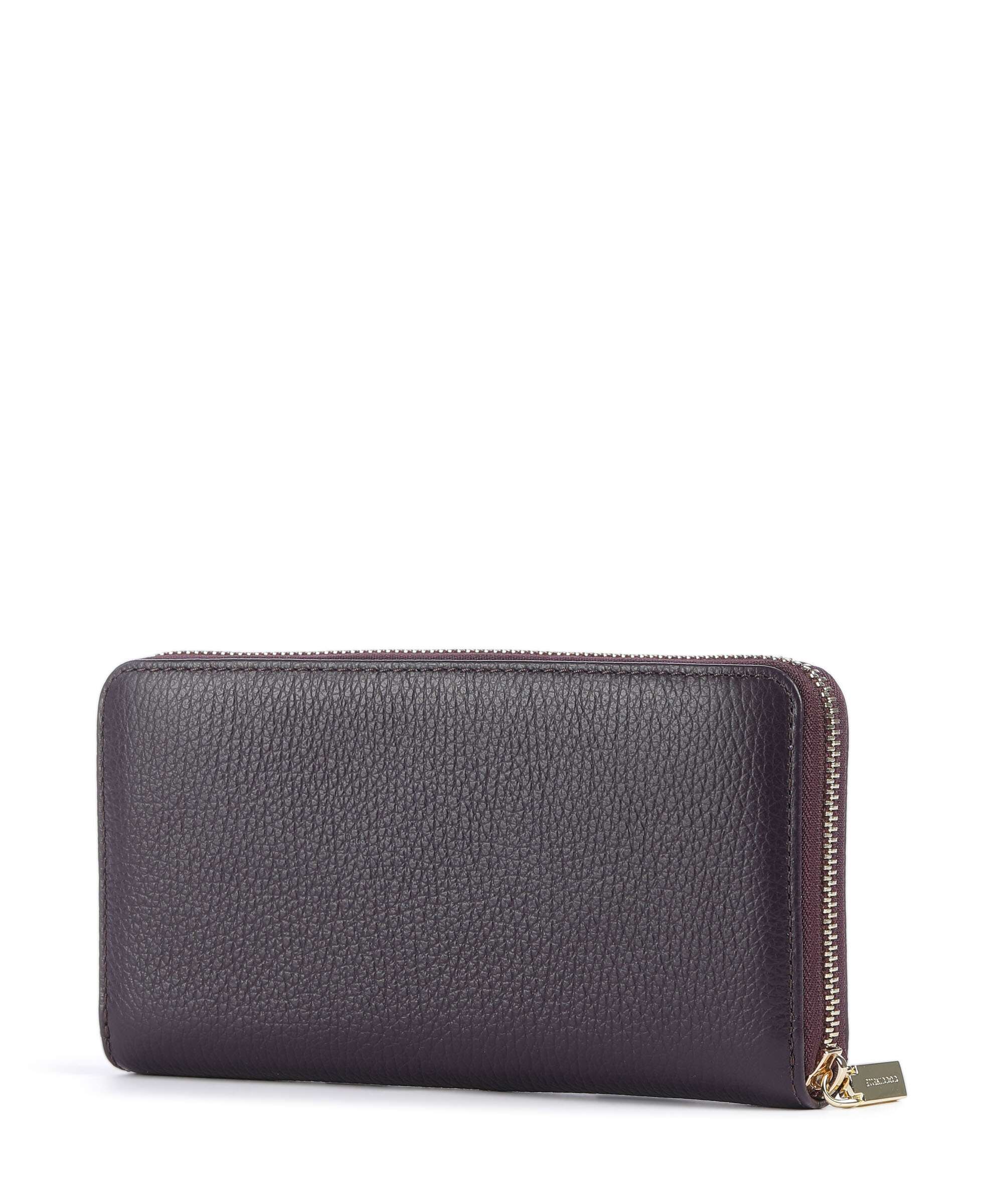 Coccinelle Metallic Soft Wallet prune - Image 3