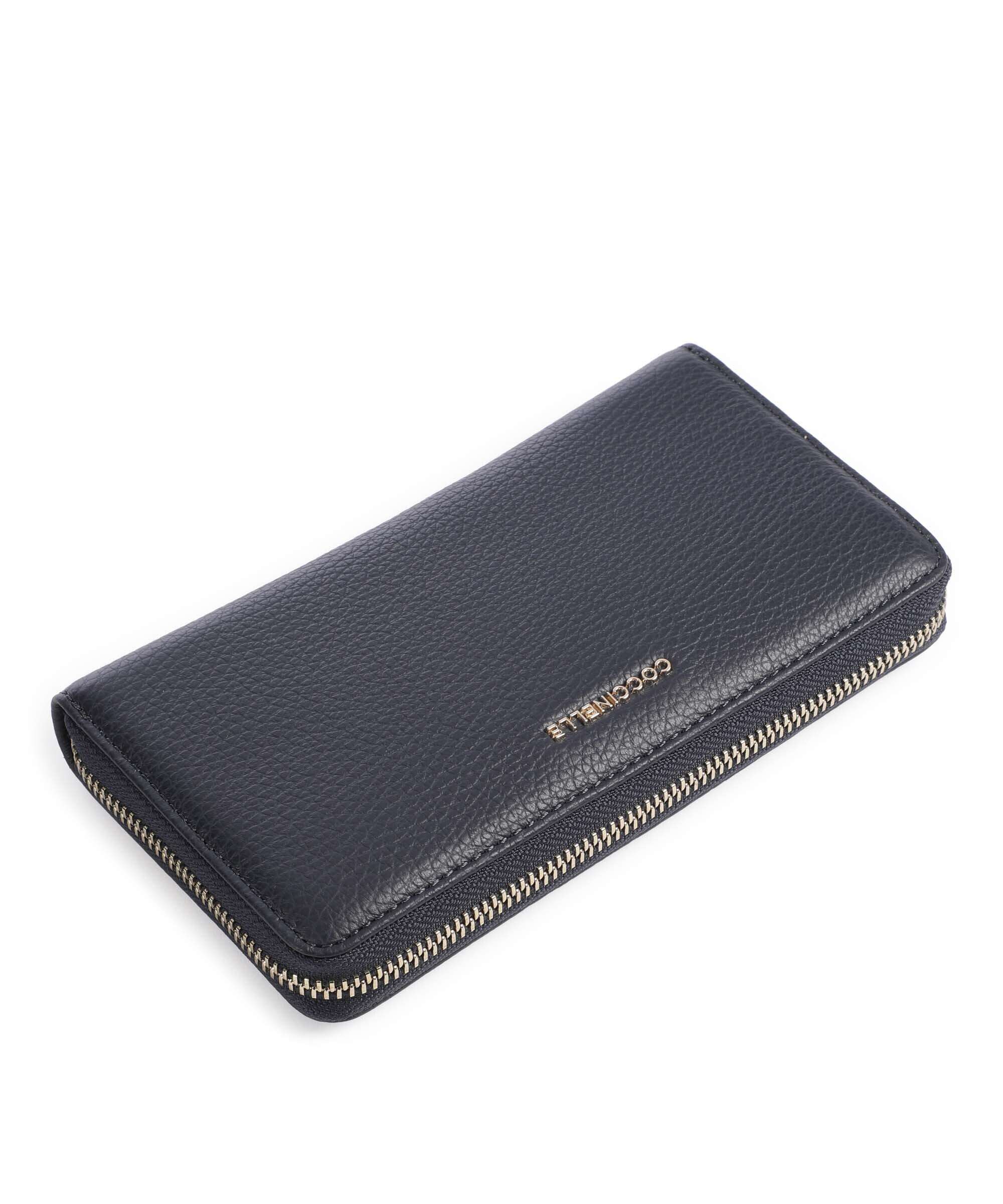 Coccinelle Metallic Soft Wallet midnight blue - Image 4