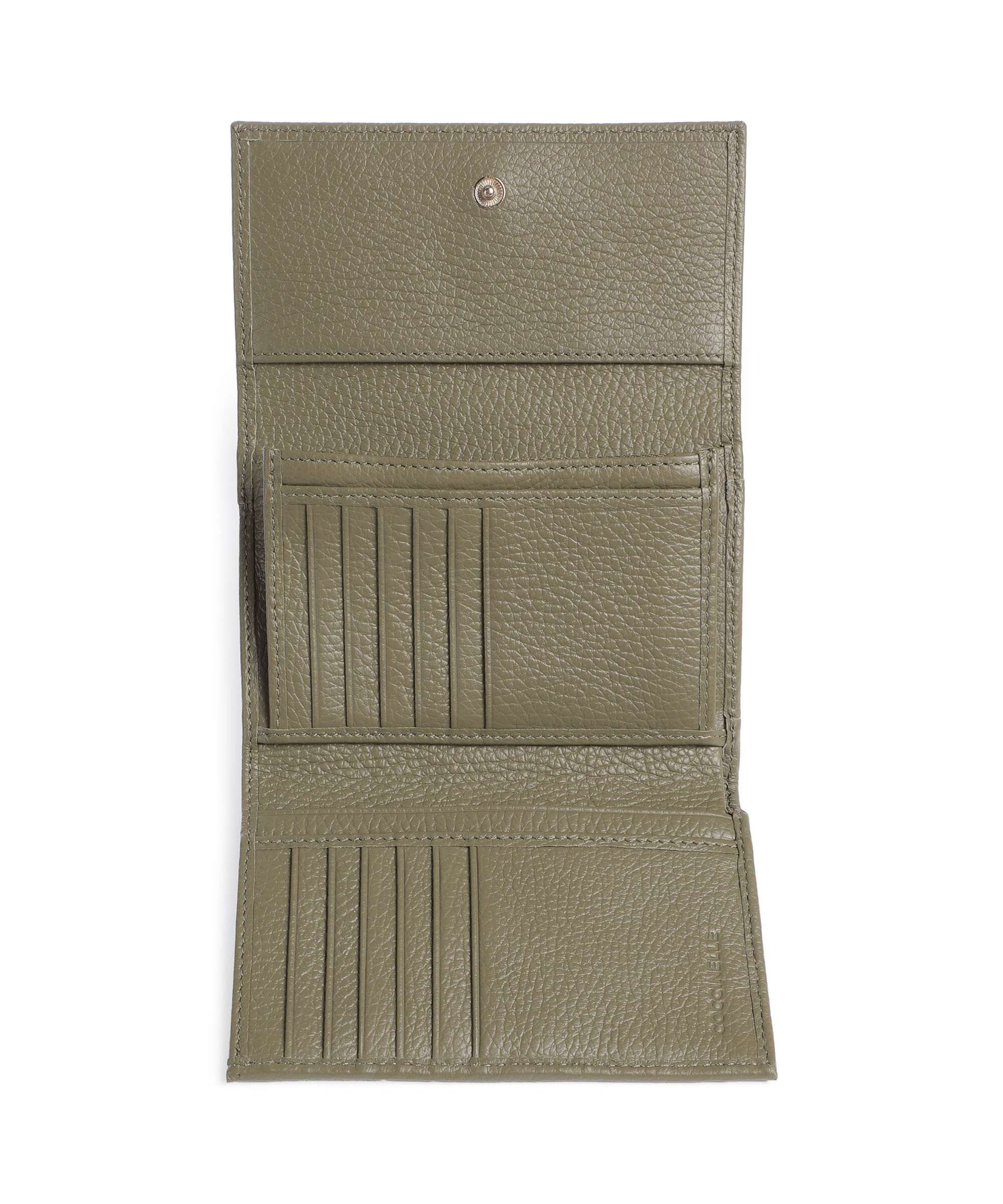 Coccinelle Metallic Soft Wallet laurel green - Image 2