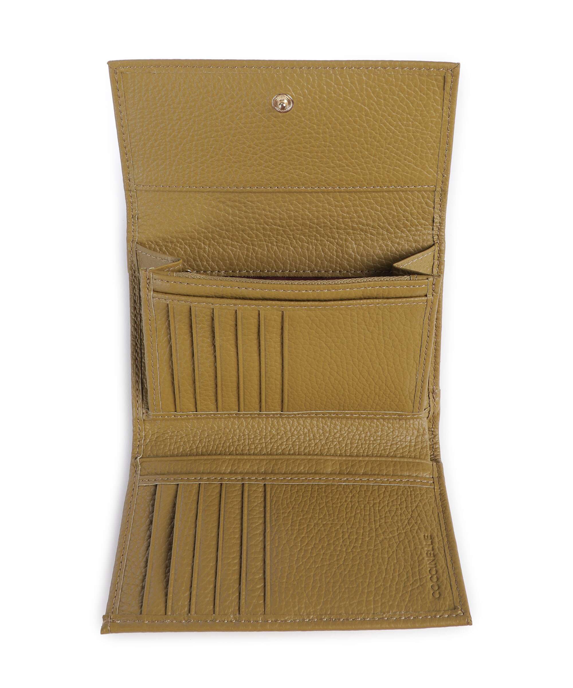 Coccinelle Metallic Soft Wallet seagrass - Image 2