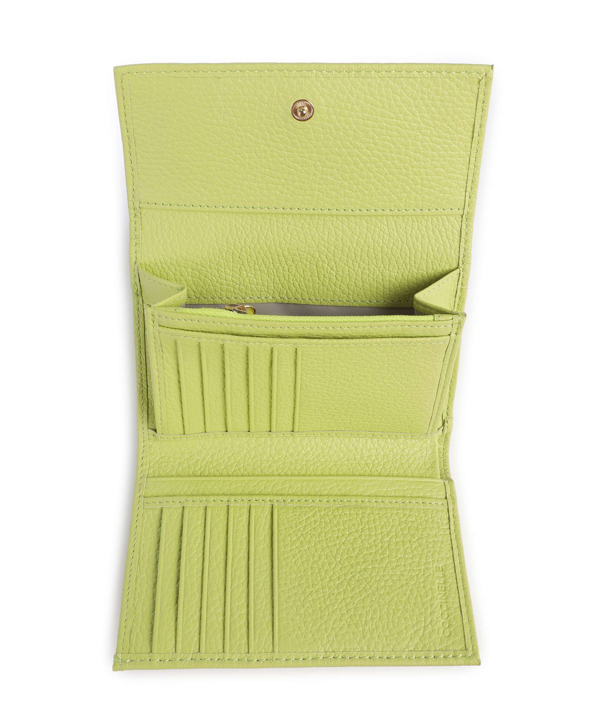 Coccinelle Metallic Soft Wallet green glow - Image 2