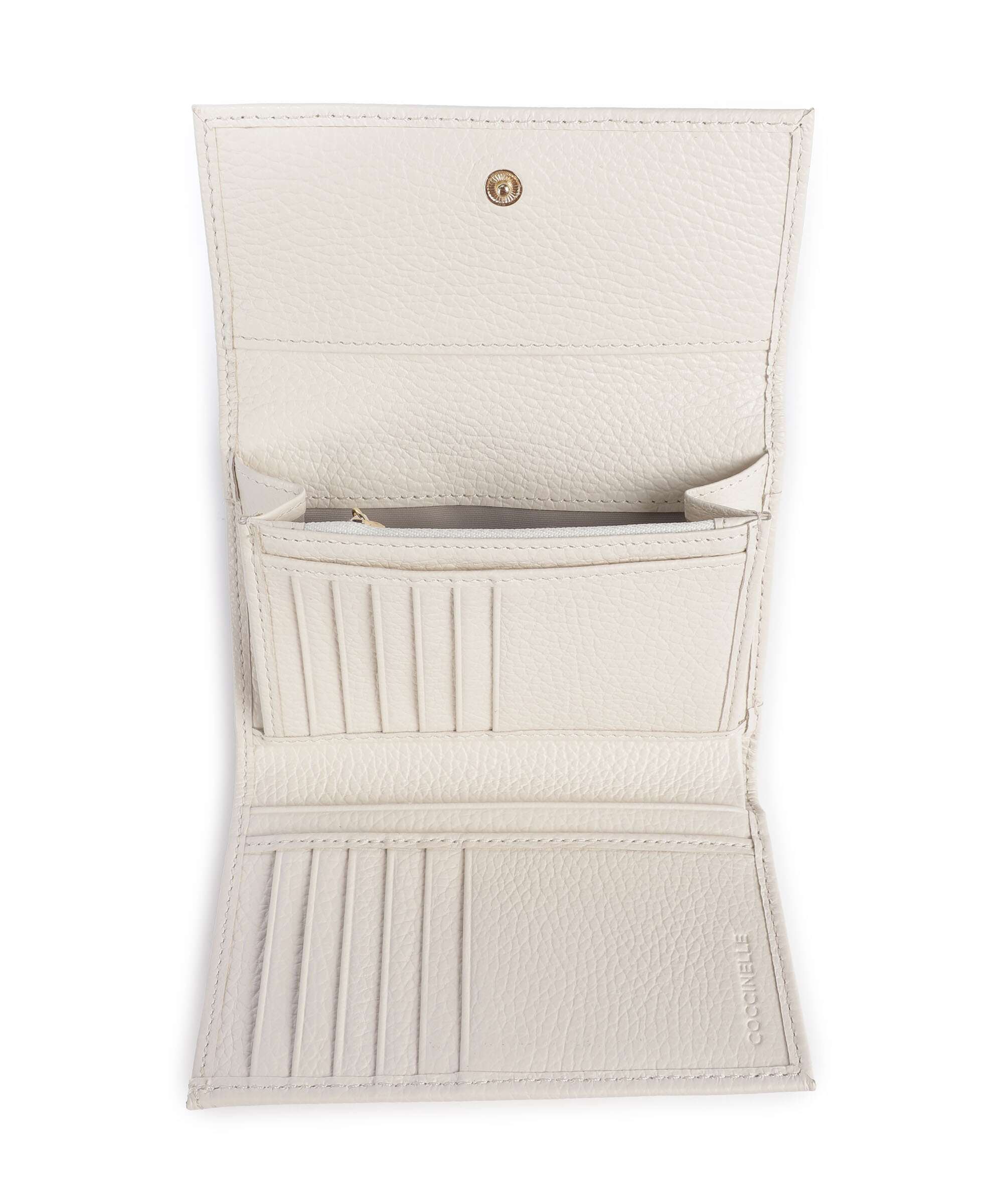 Coccinelle Metallic Soft Wallet pearl - Image 2
