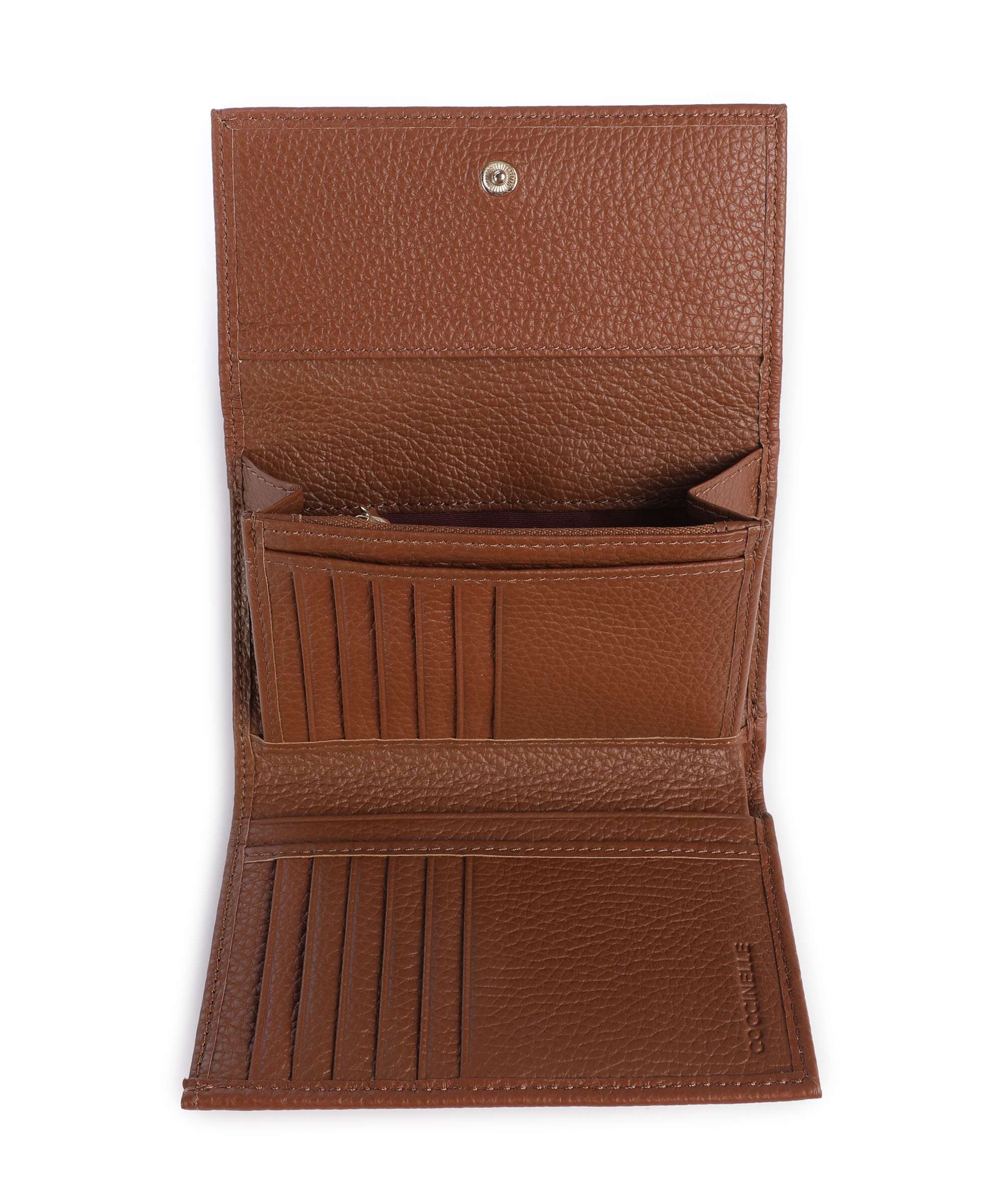 Coccinelle Metallic Soft Wallet cognac - Image 2