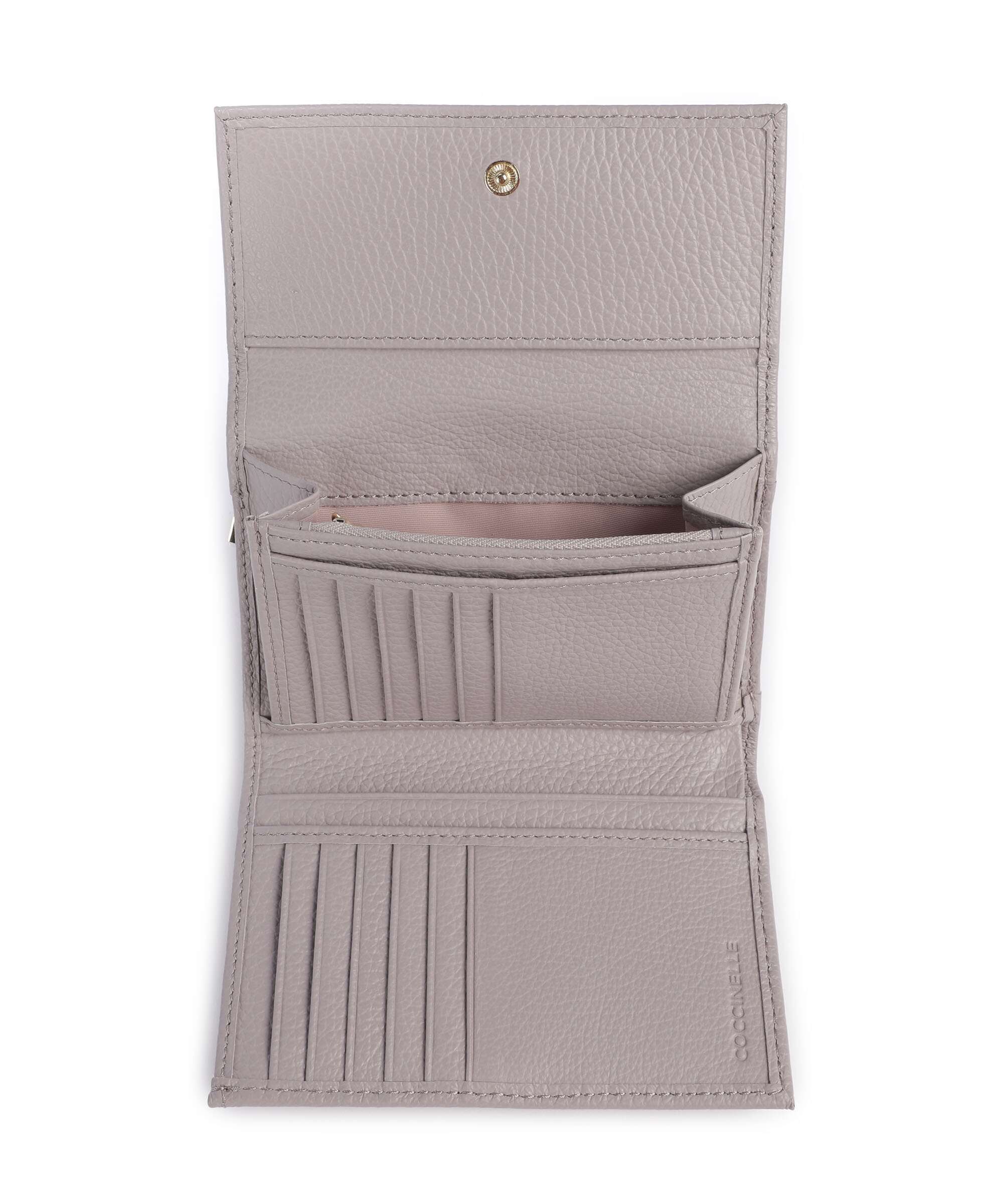 Coccinelle Metallic Soft Wallet oyster - Image 2