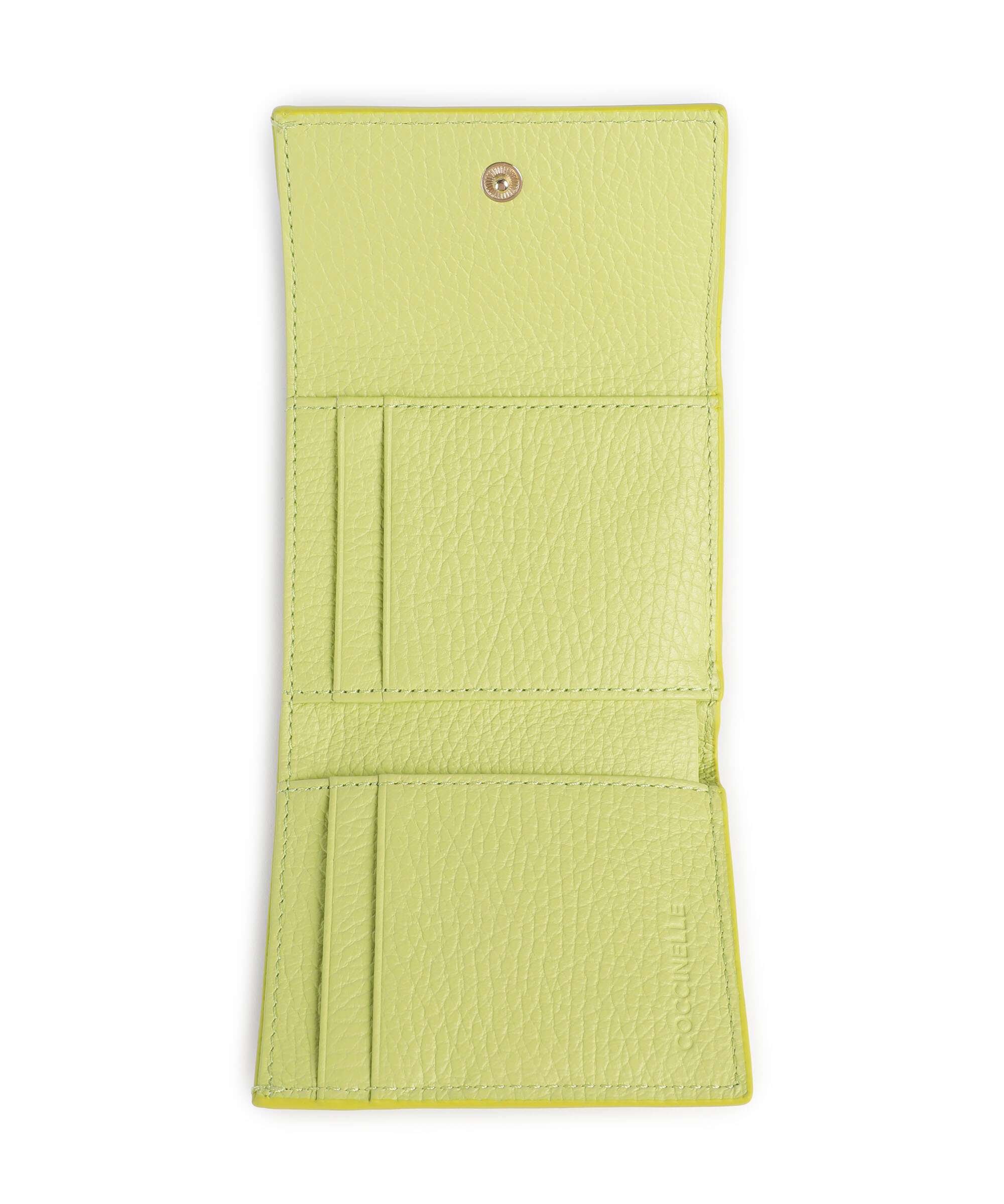 Coccinelle Metallic Soft Wallet green glow - Image 2