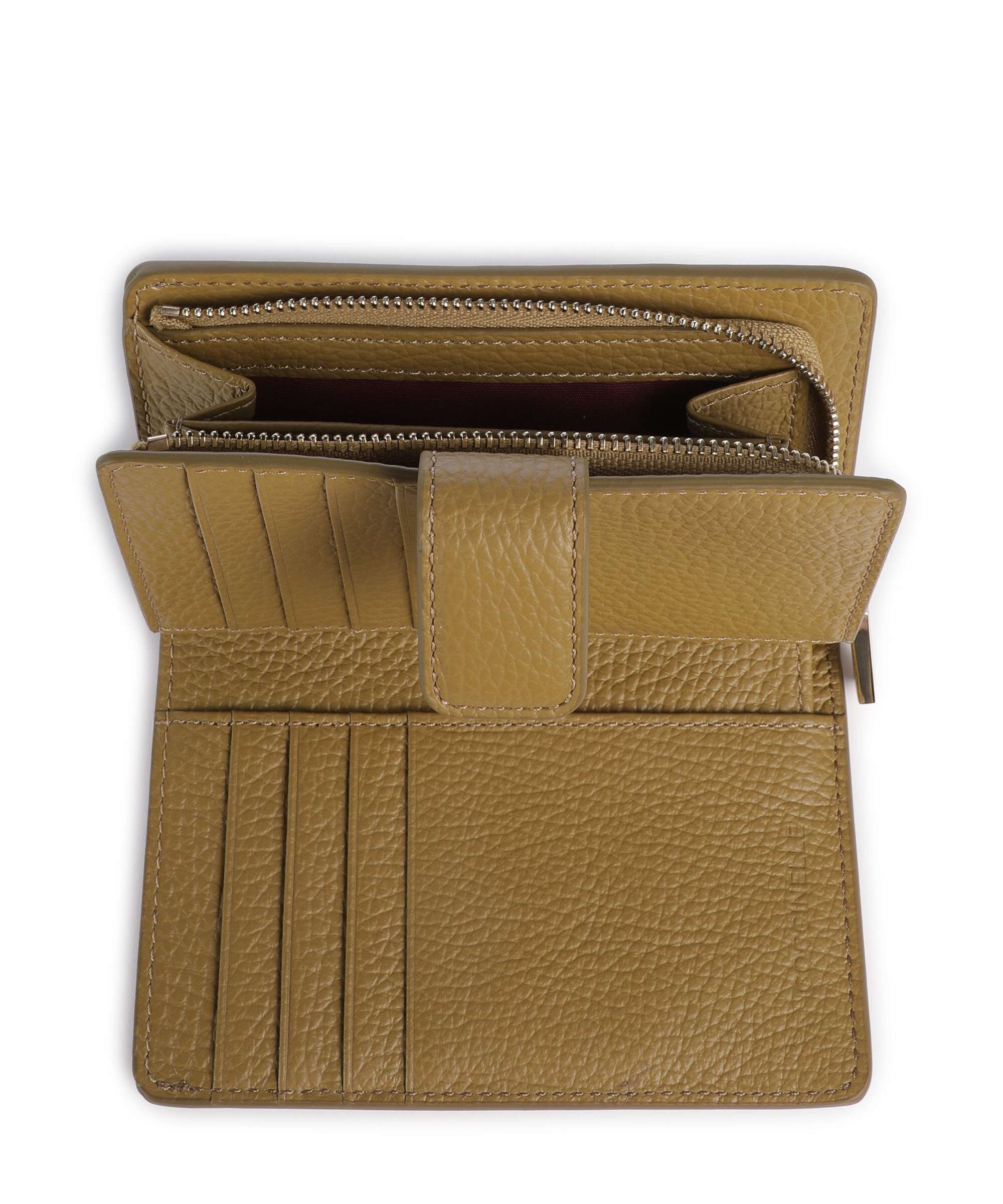Coccinelle Metallic Soft Wallet seagrass - Image 2