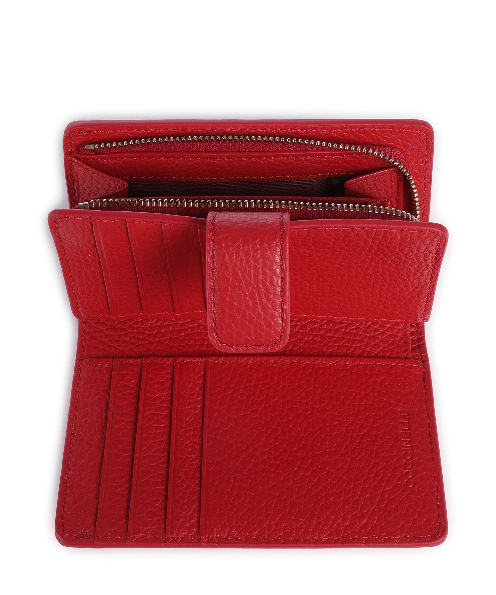 Coccinelle Metallic Soft Wallet scarlet - Image 2