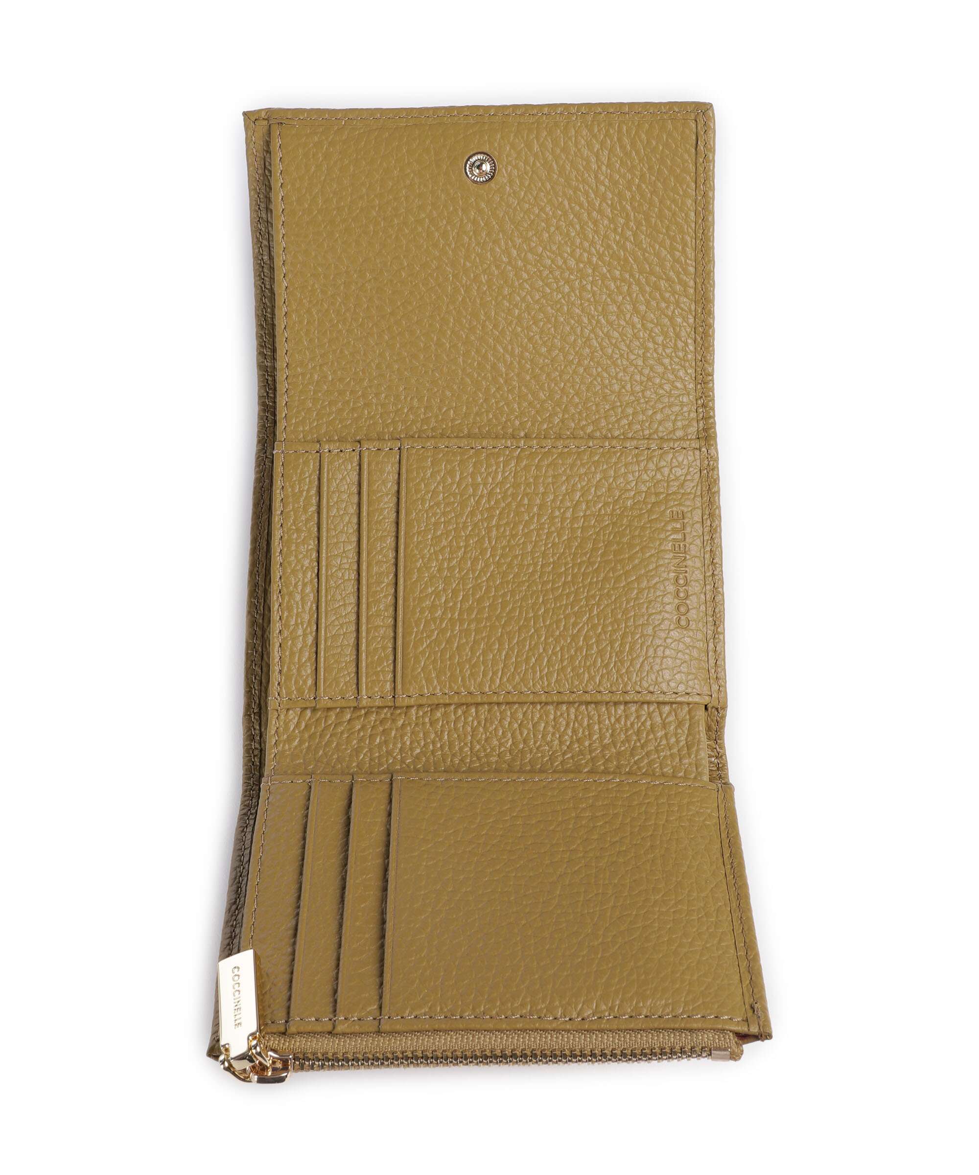 Coccinelle Metallic Soft Wallet seagrass - Image 2