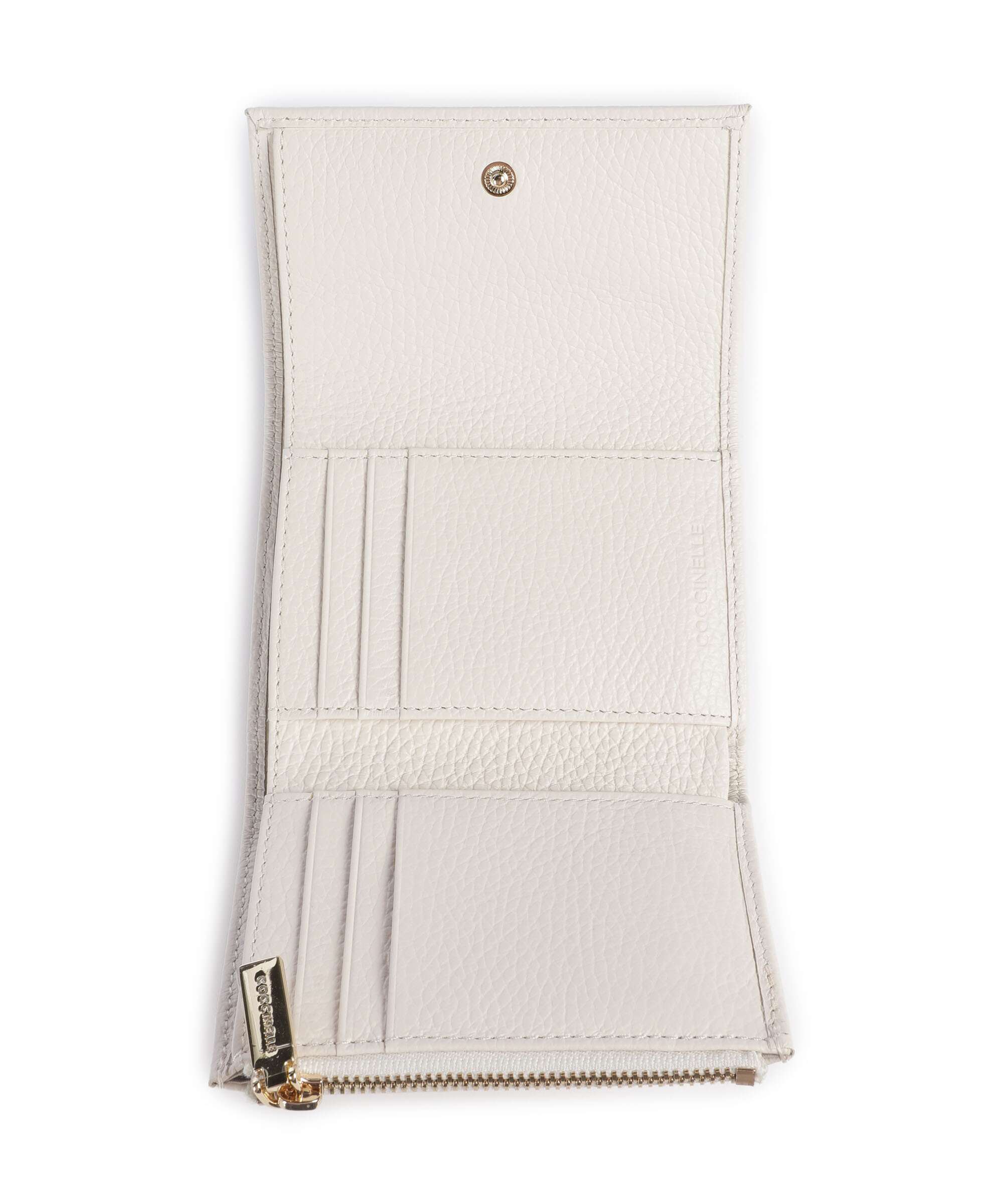 Coccinelle Metallic Soft Wallet pearl - Image 2