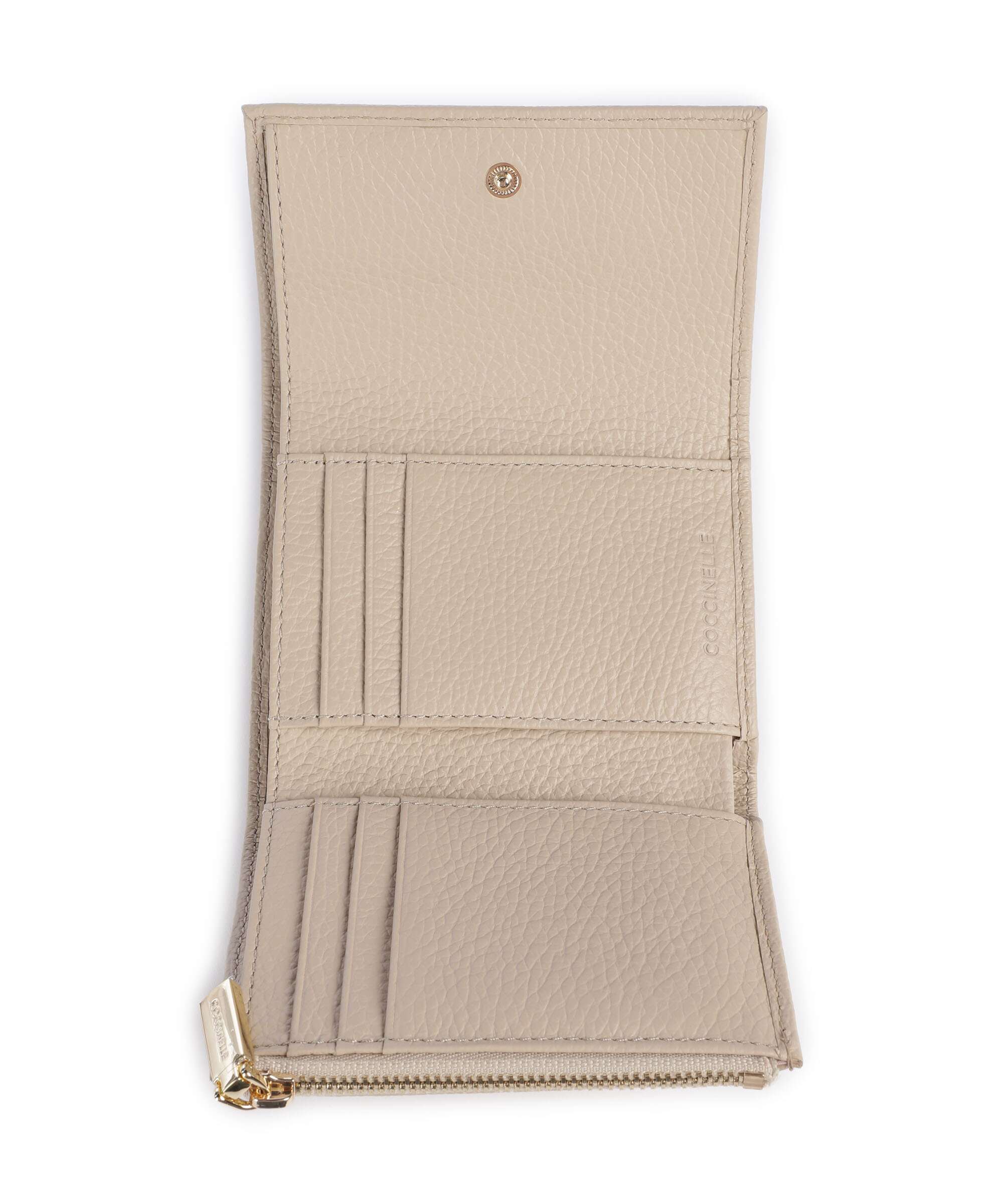 Coccinelle Metallic Soft Wallet sandshell - Image 2