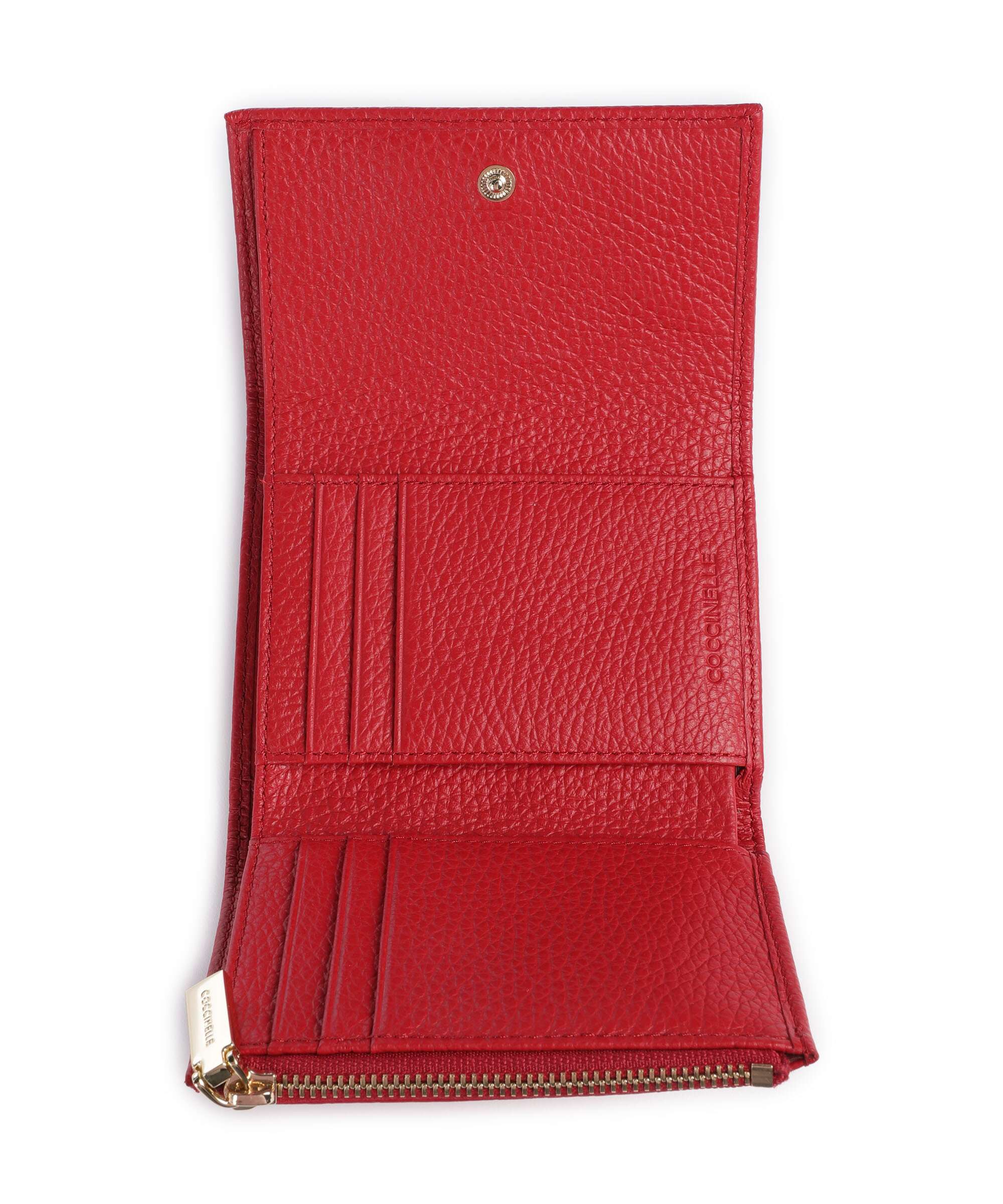 Coccinelle Metallic Soft Wallet scarlet - Image 2