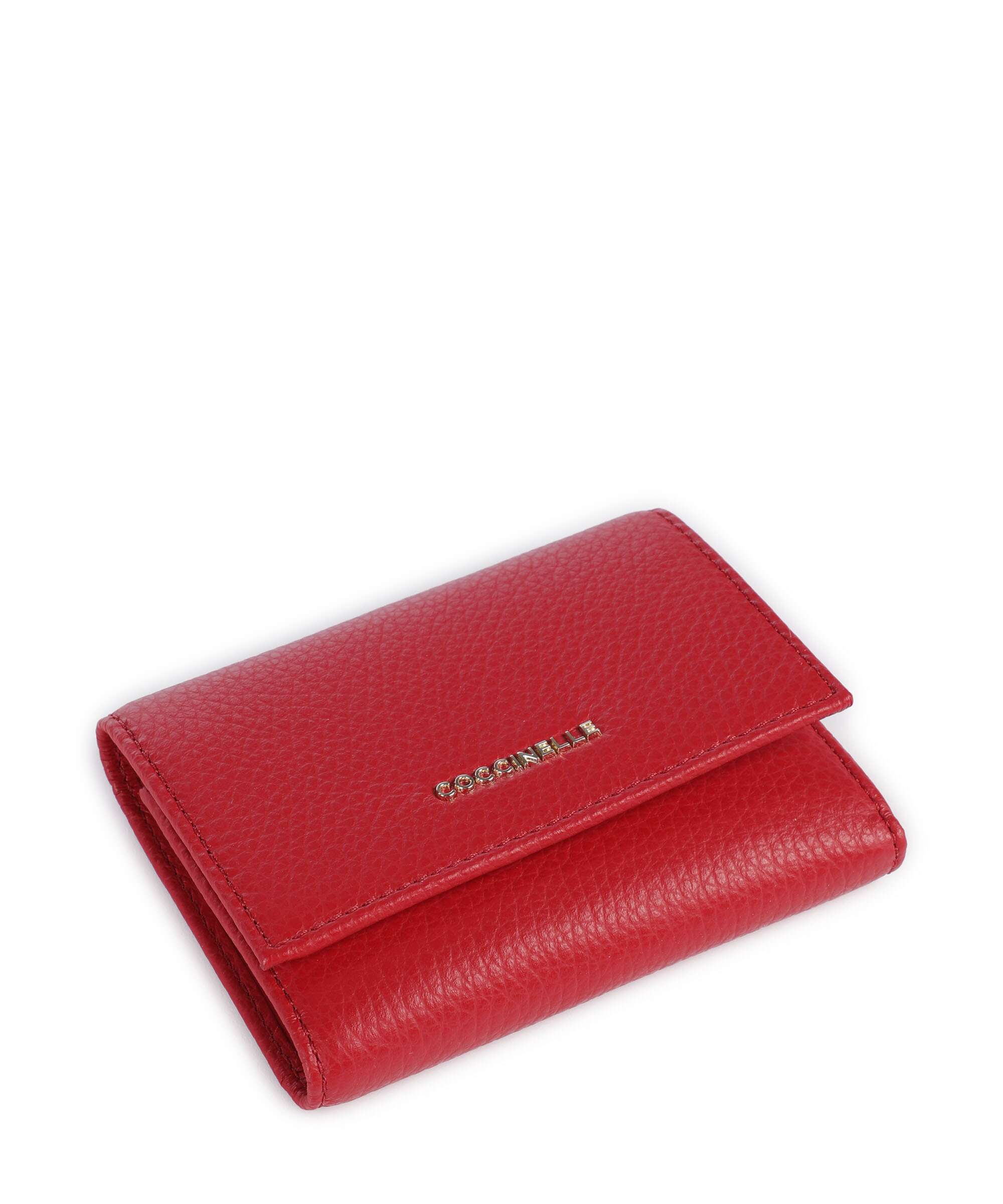 Coccinelle Metallic Soft Wallet scarlet - Image 4