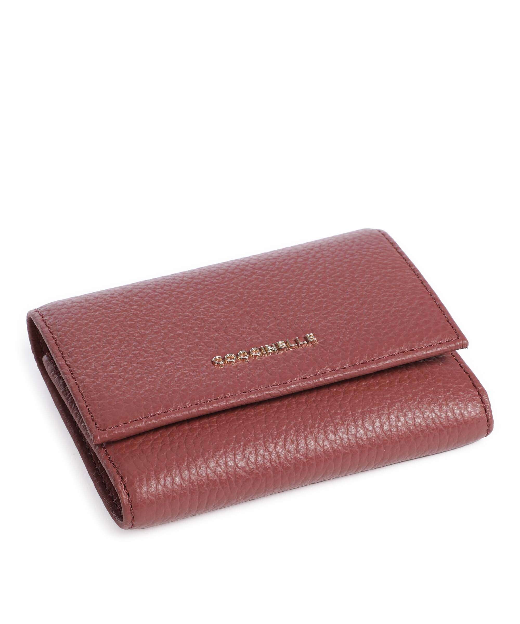 Coccinelle Metallic Soft Wallet brandy - Image 4