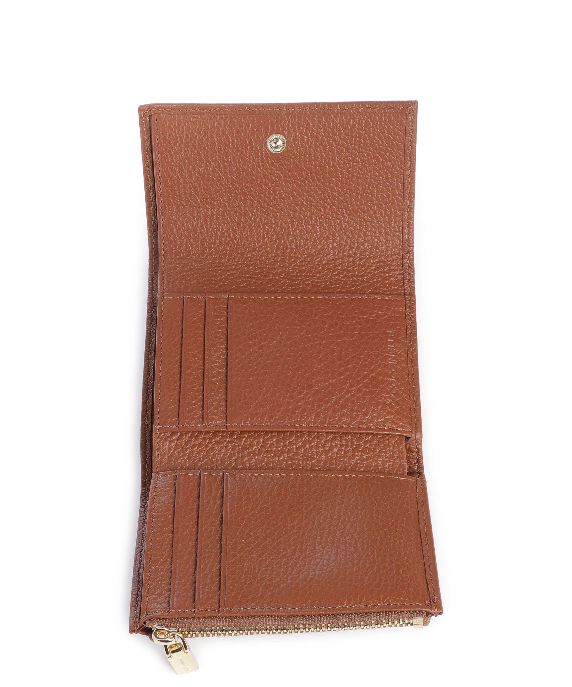 Coccinelle Metallic Soft Wallet cognac - Image 2