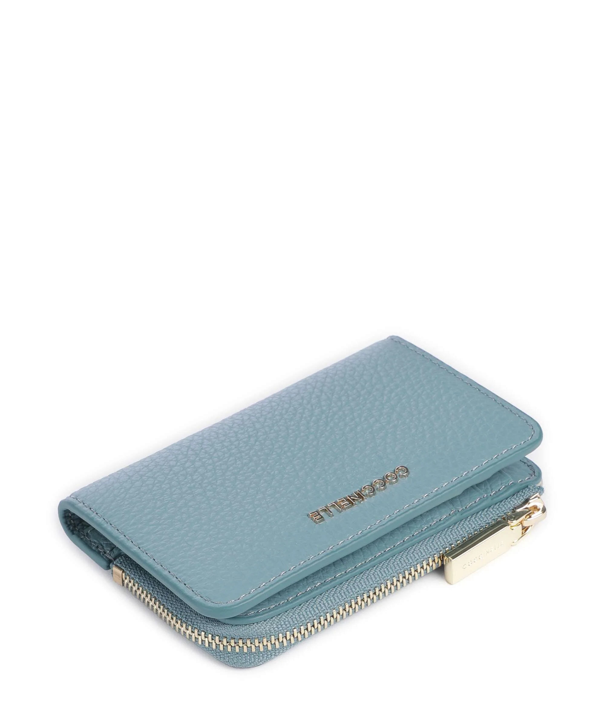 Coccinelle Metallic Soft Wallet arctic blue - Image 4