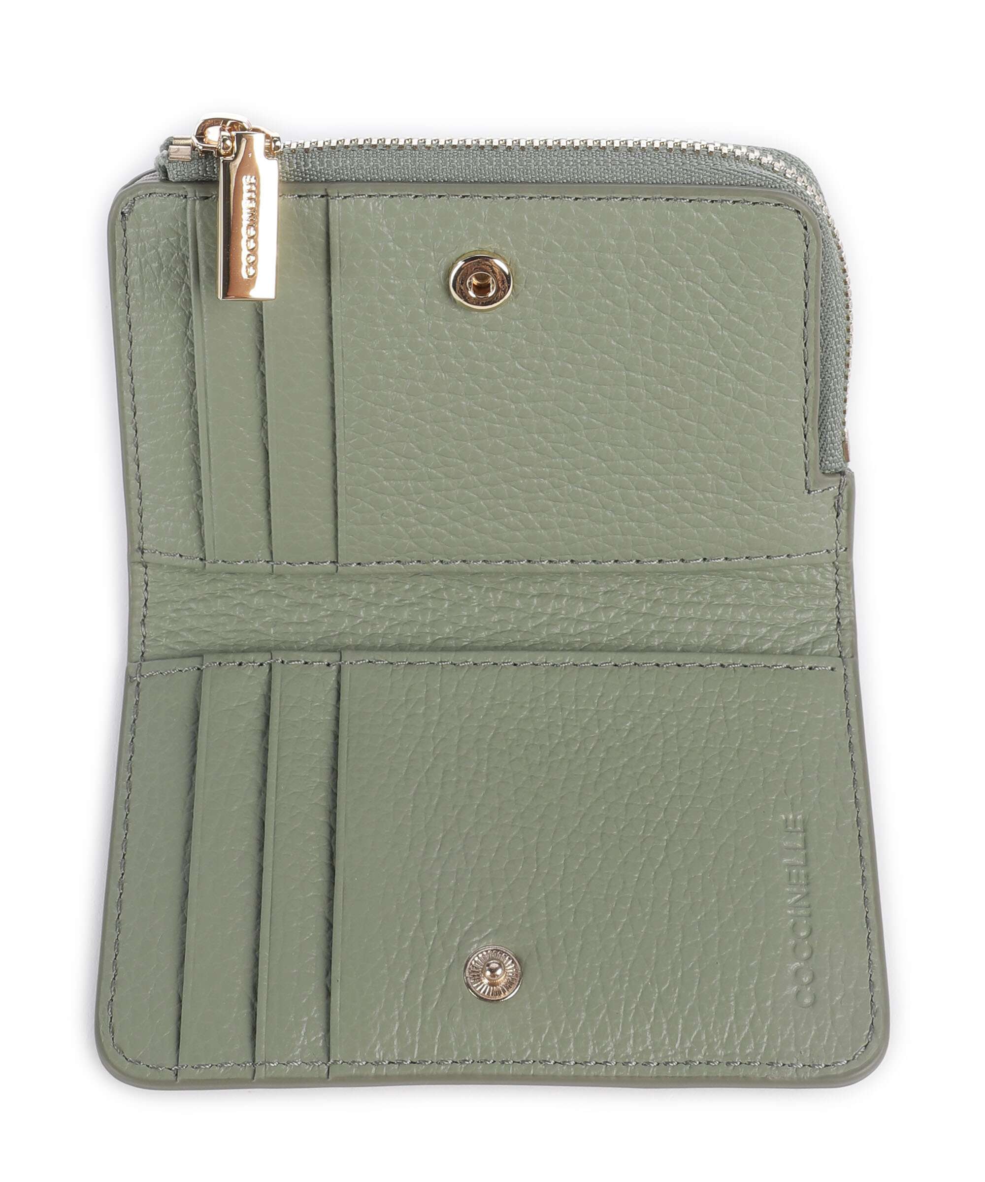 Coccinelle Metallic Soft Wallet greenery - Image 2