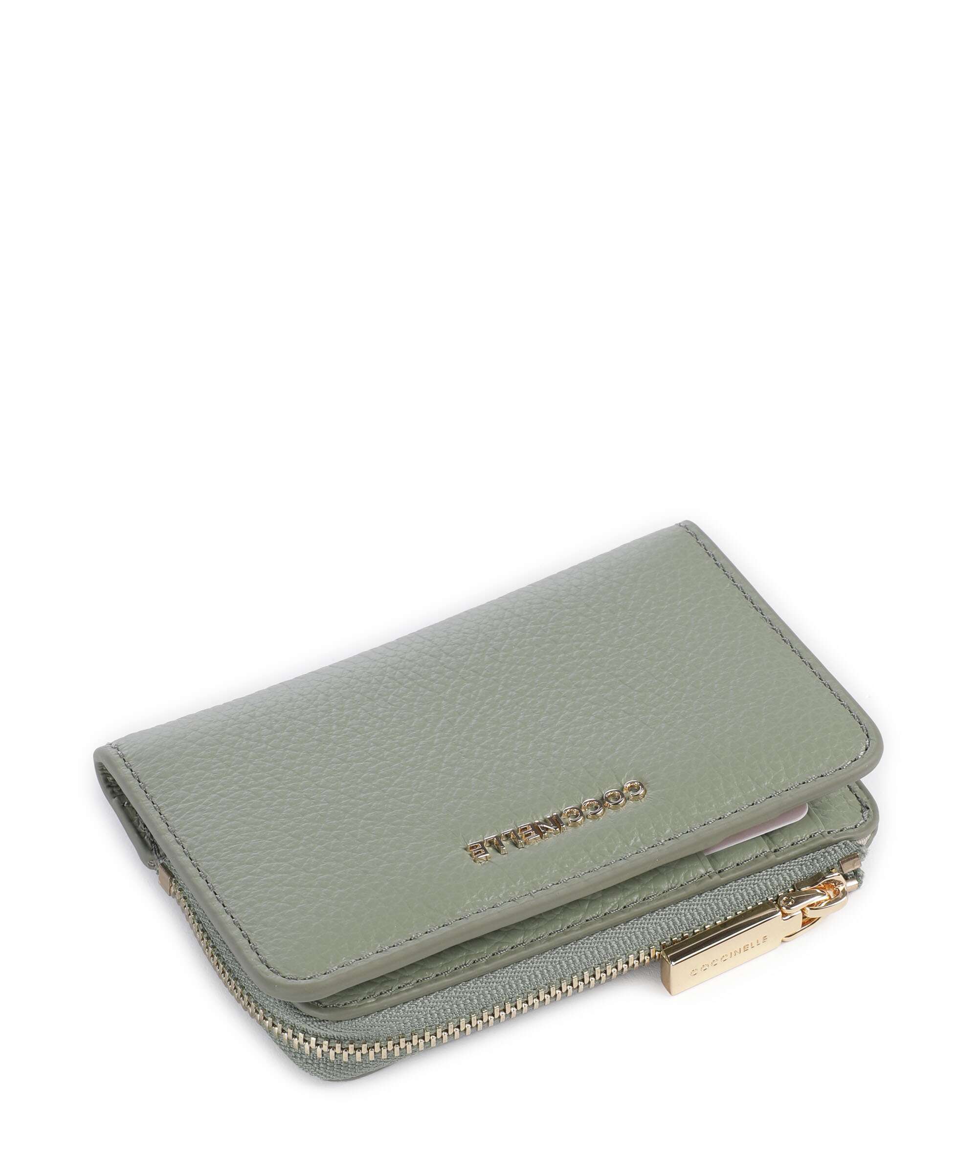 Coccinelle Metallic Soft Wallet greenery - Image 4
