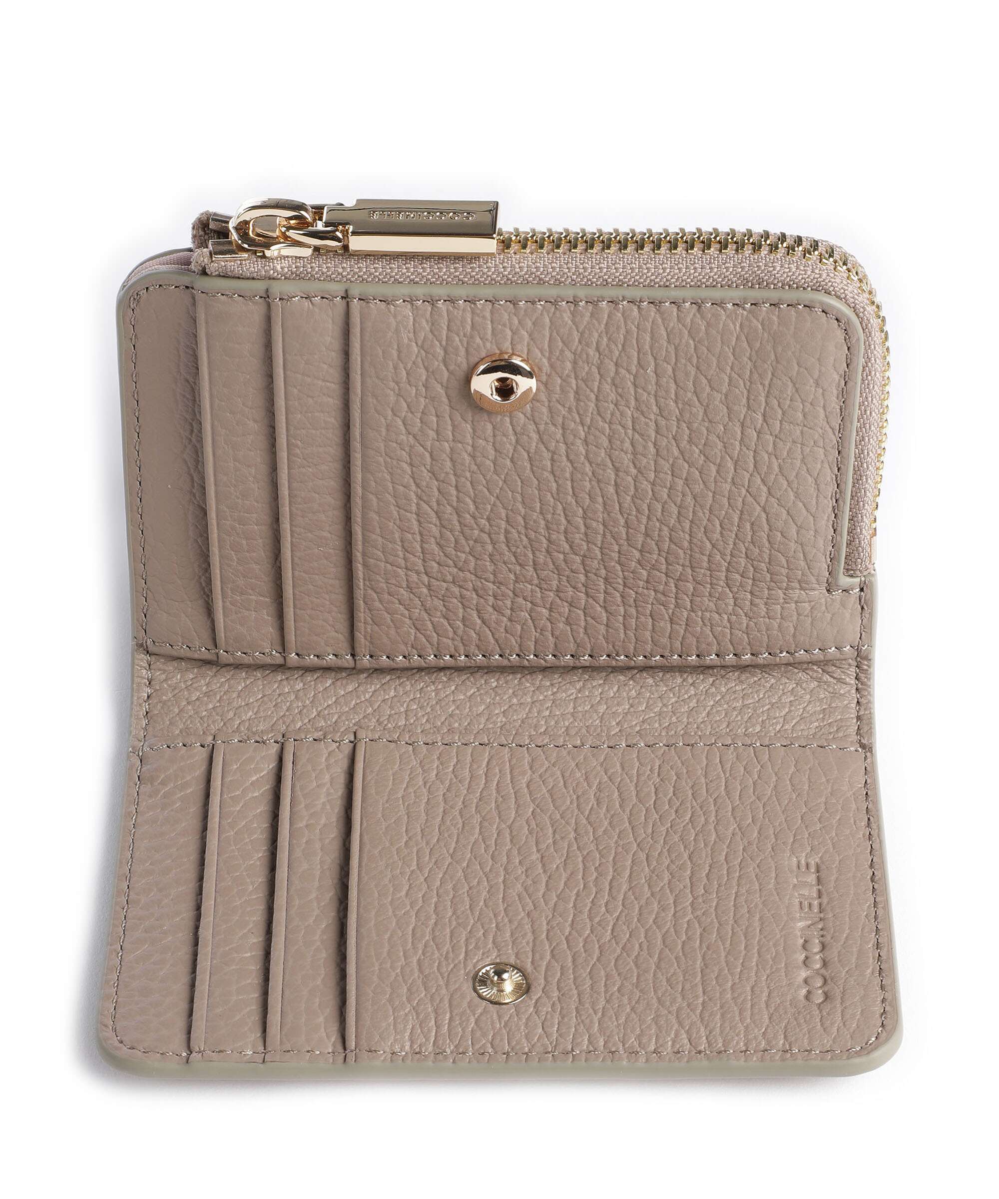 Coccinelle Metallic Soft Wallet warm taupe - Image 2