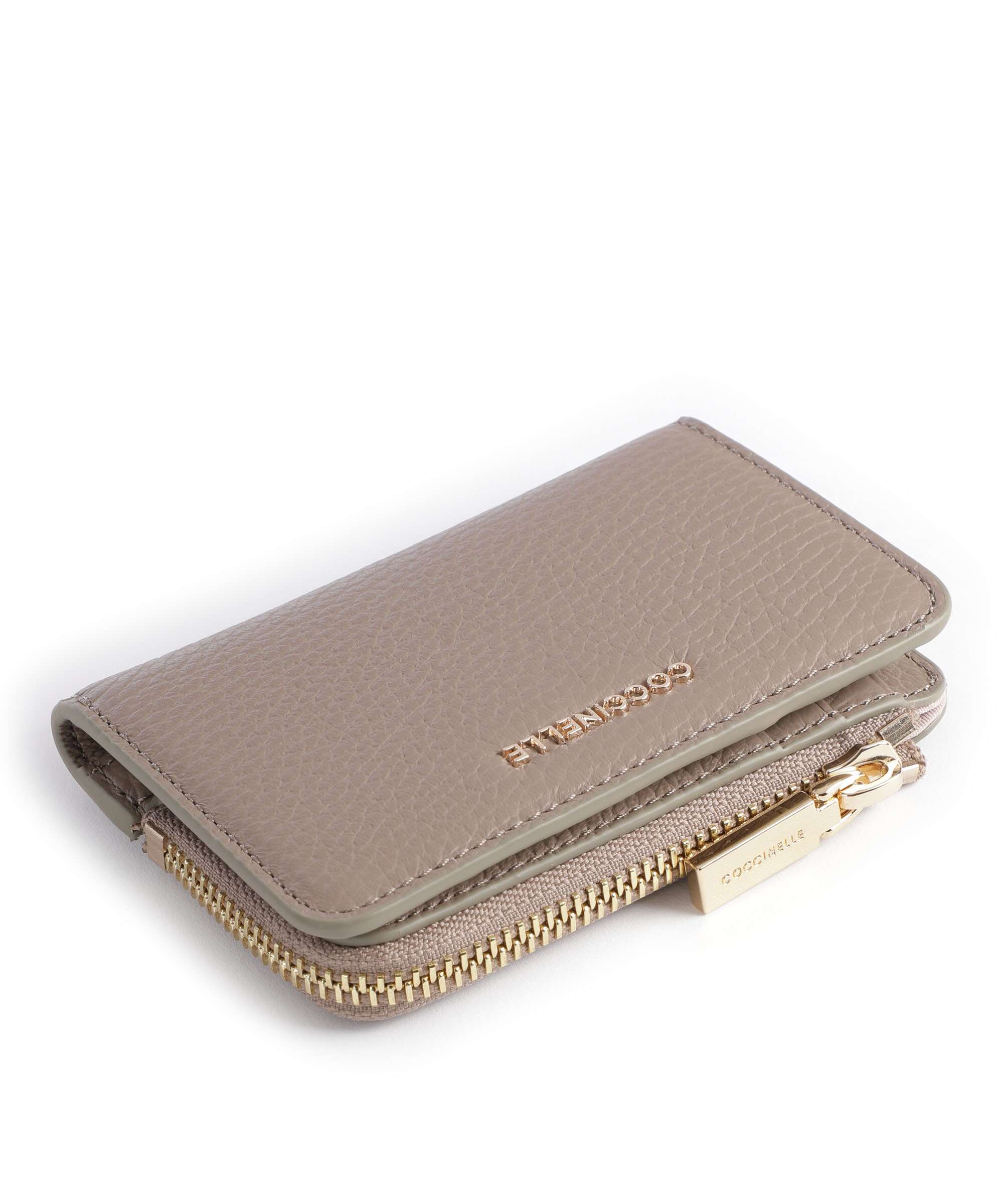 Coccinelle Metallic Soft Wallet warm taupe - Image 4