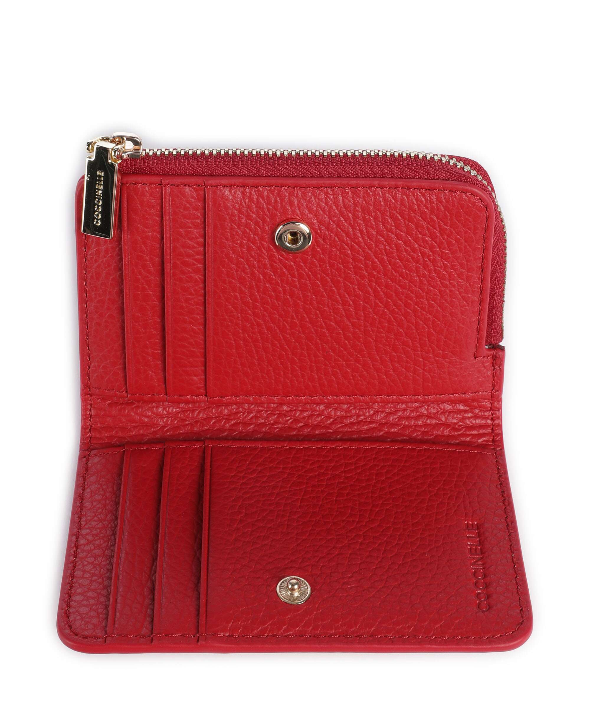 Coccinelle Metallic Soft Wallet scarlet - Image 2