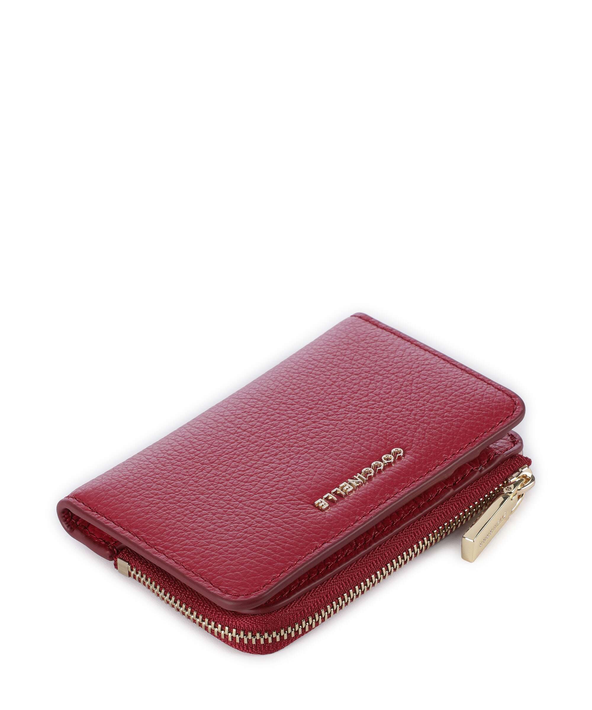 Coccinelle Metallic Soft Wallet sangria - Image 4