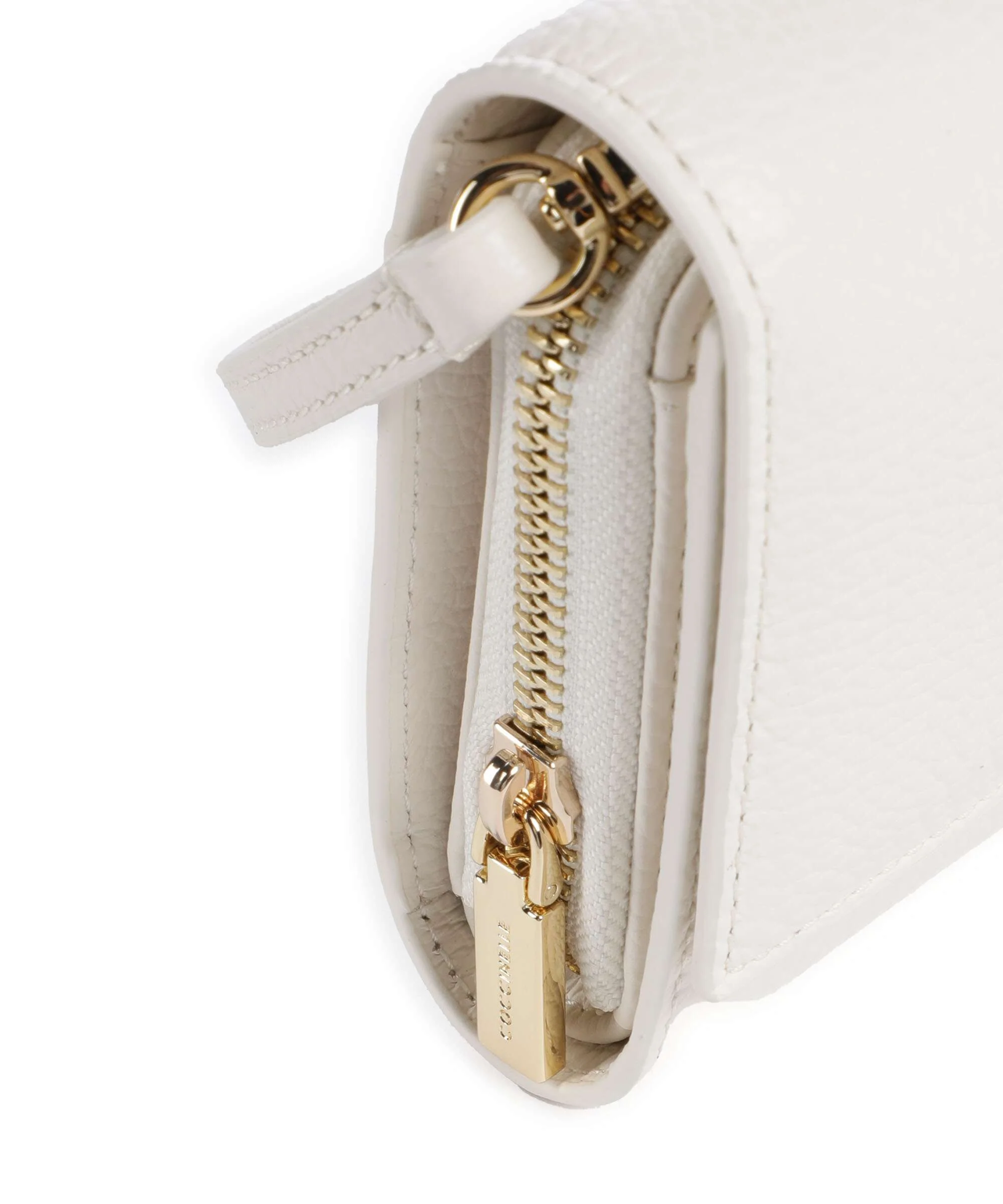 Coccinelle Metallic Soft Wallet pearl - Image 4