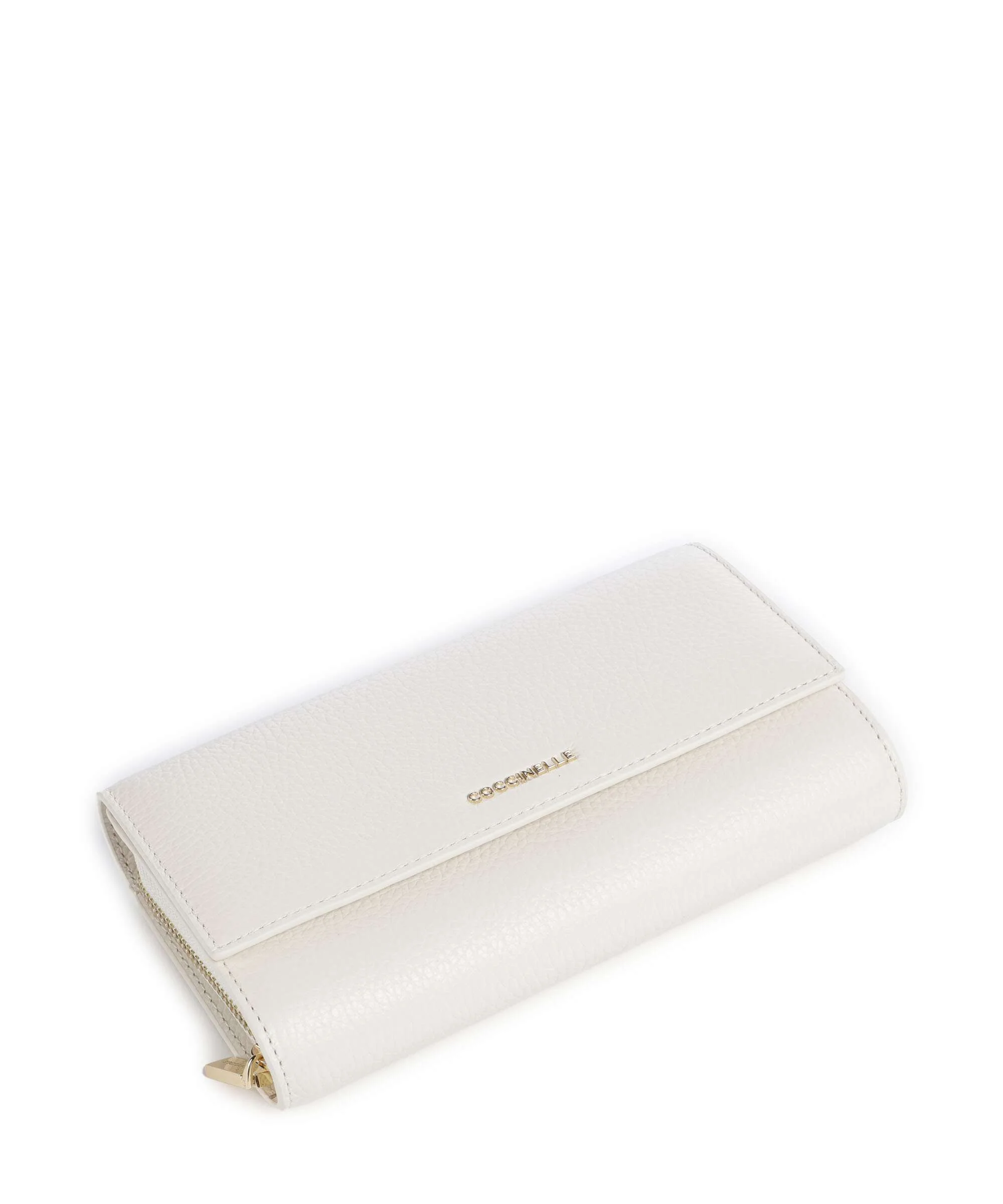 Coccinelle Metallic Soft Wallet pearl - Image 5