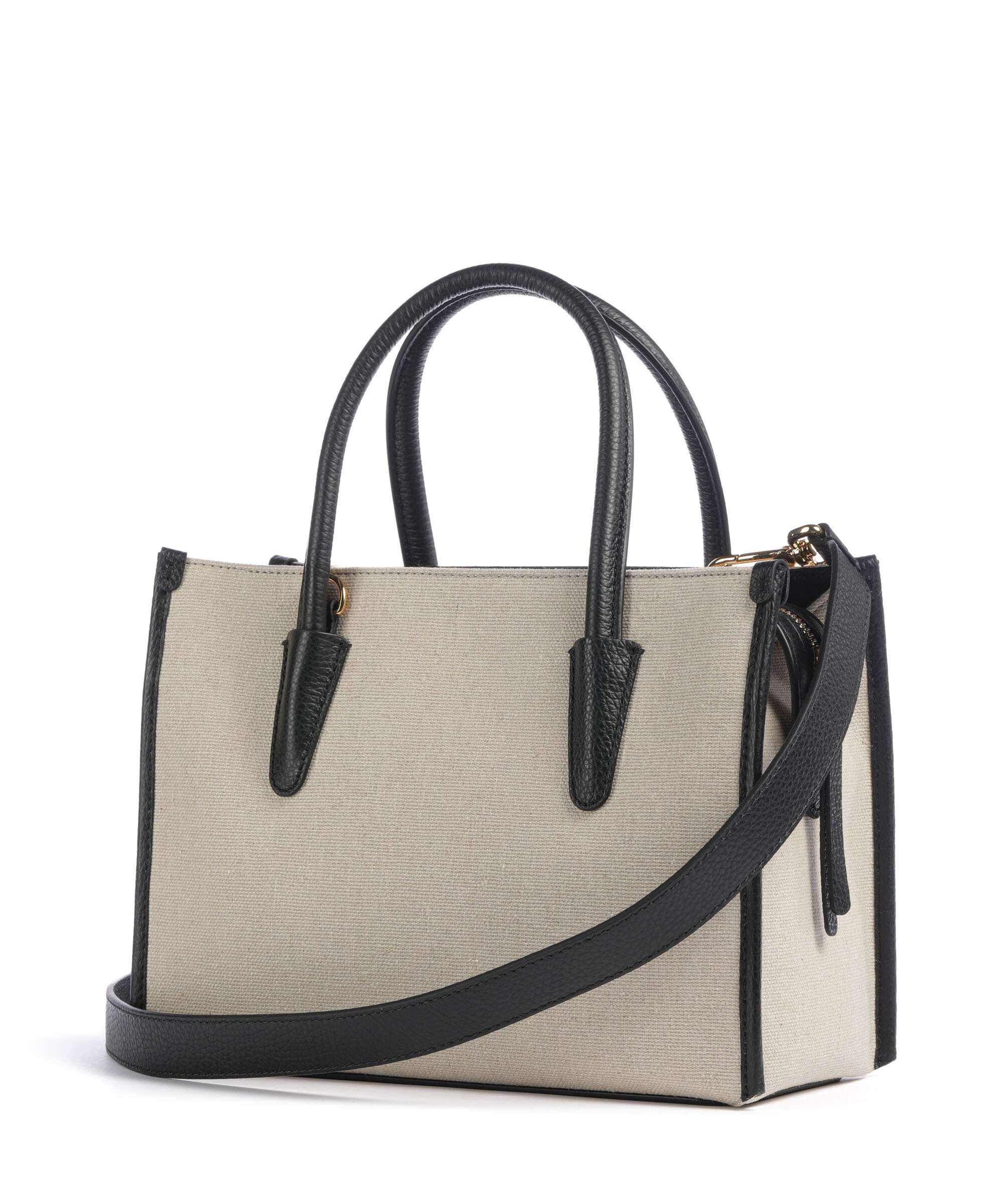 Coccinelle Myrtha Canvas Handbag natural/noir - Image 2