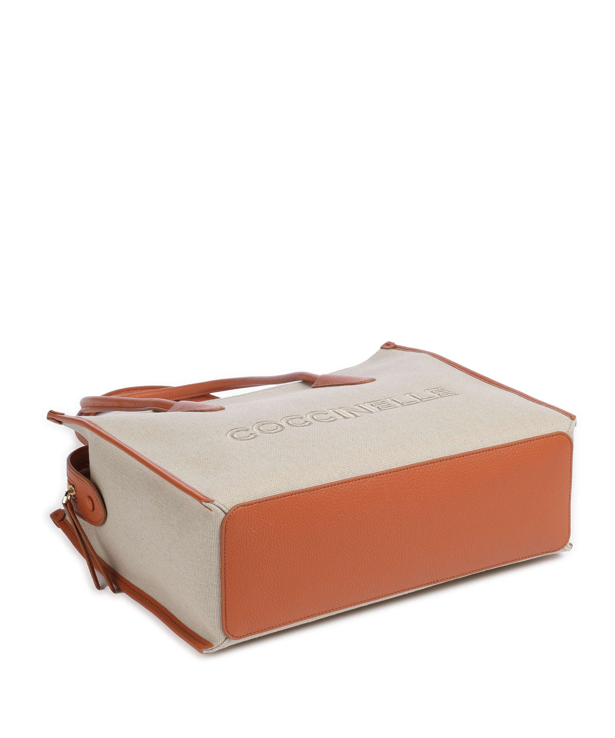 Coccinelle Myrtha Canvas Tote bag natural/crab - Image 4