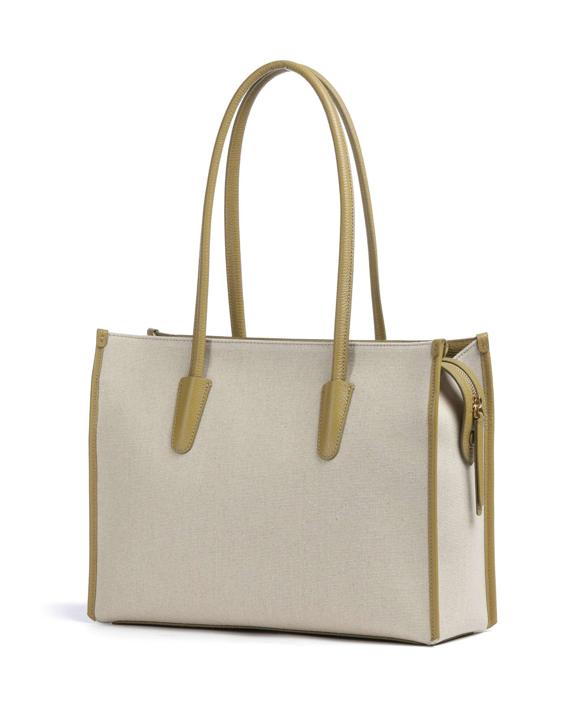 Coccinelle Myrtha Canvas Tote bag natural/seagrass - Image 2