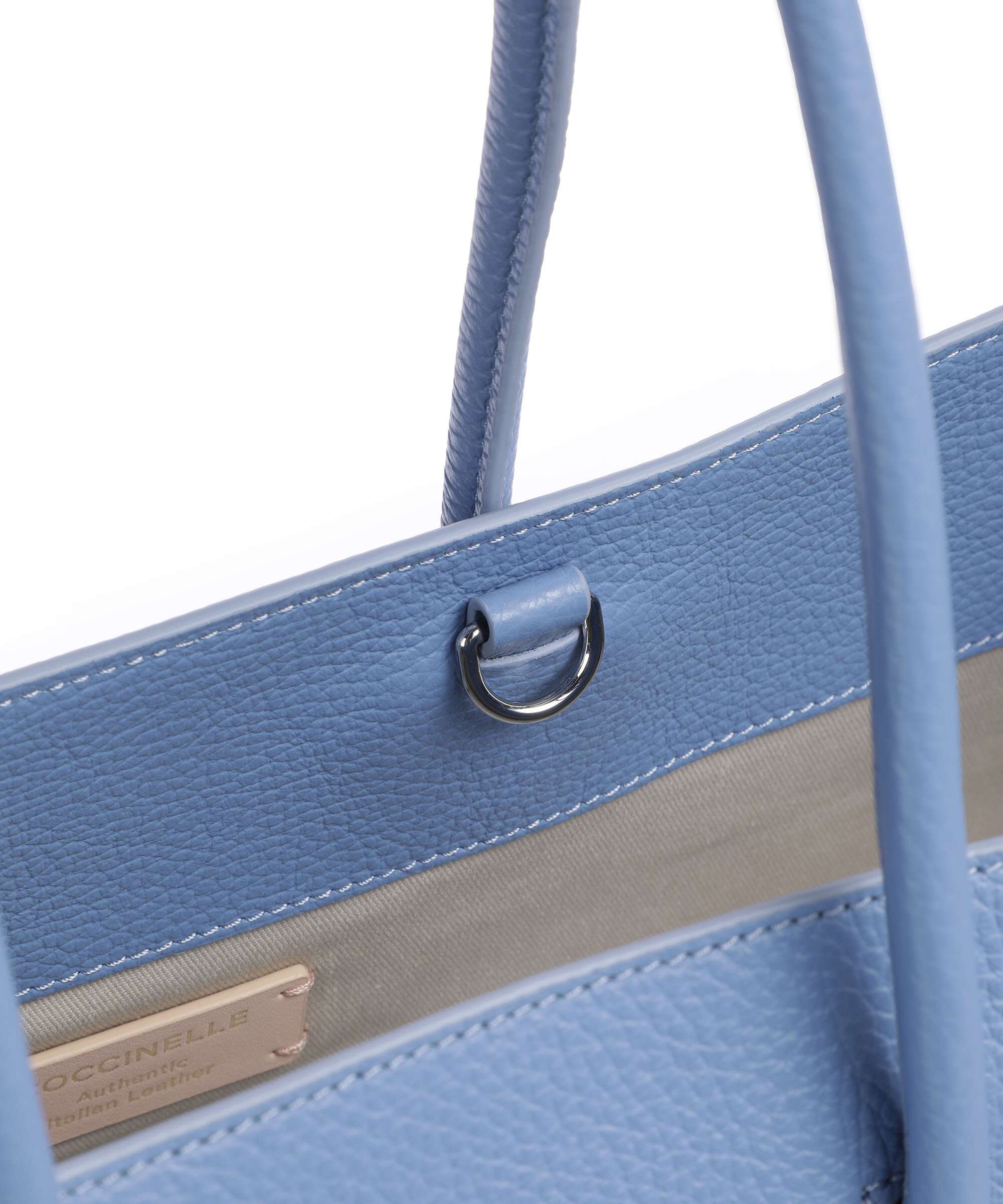 Coccinelle Myrtha Maxi Logo Tote bag azul - Image 4