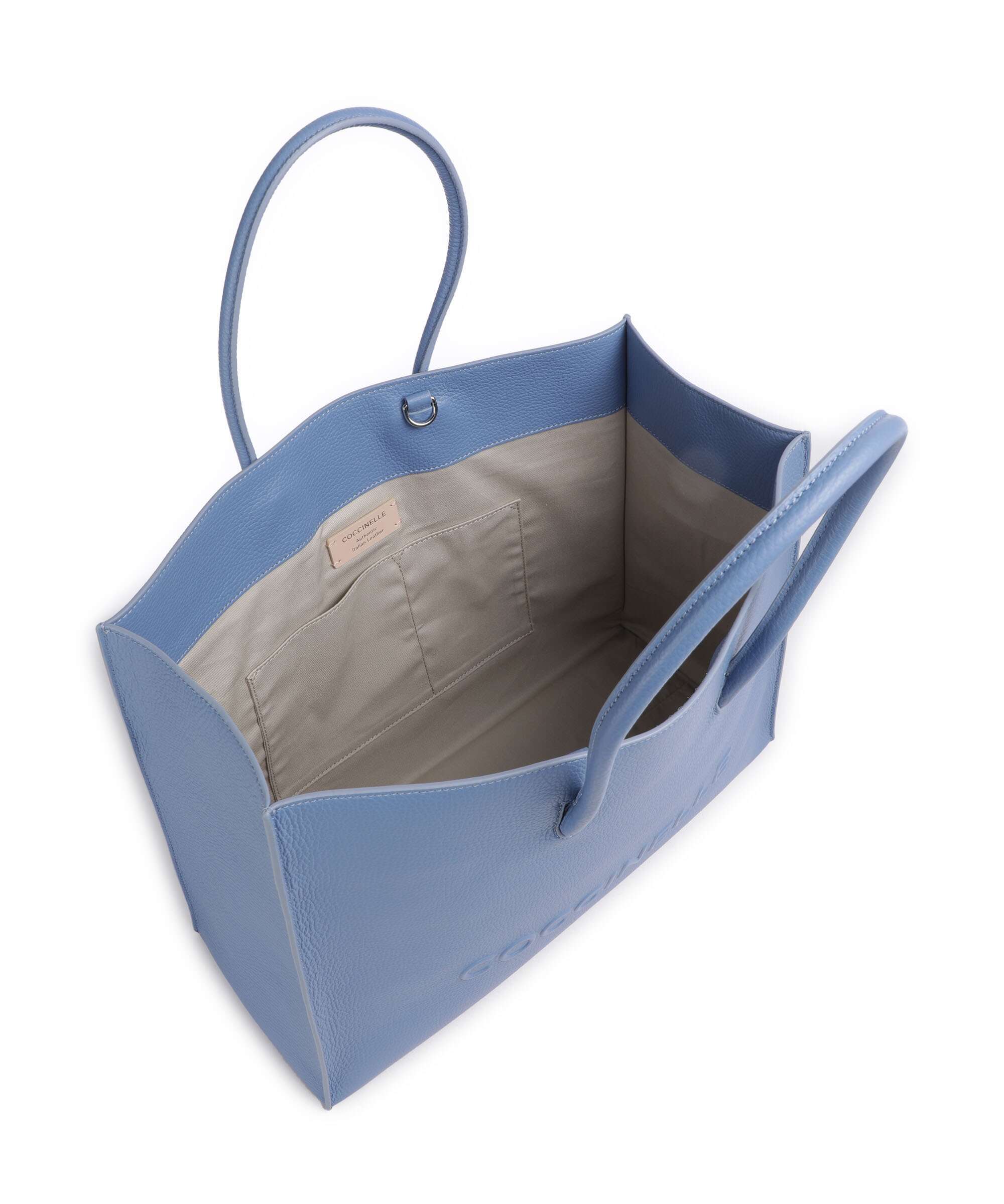 Coccinelle Myrtha Maxi Logo Tote bag azul - Image 6