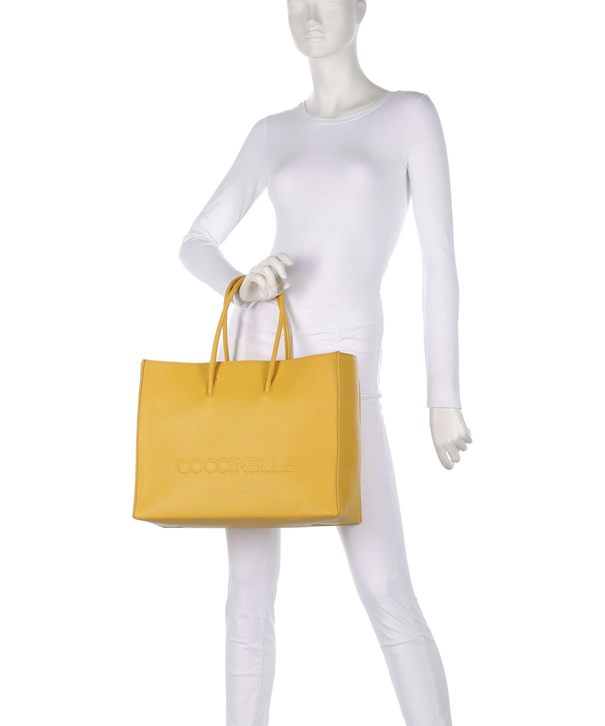 Coccinelle Myrtha Maxi Logo Tote bag soleado - Image 3