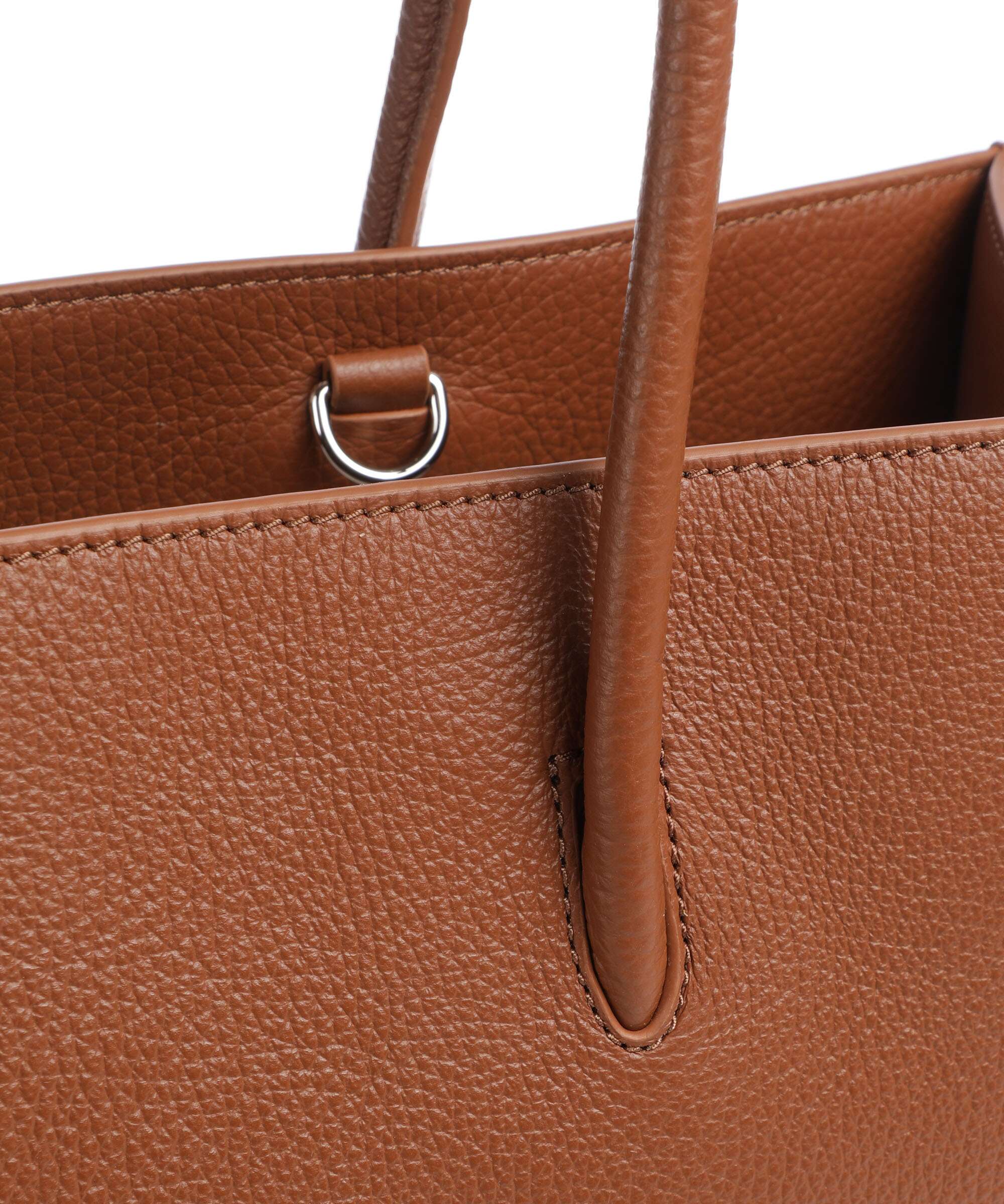 Coccinelle Myrtha Maxi Logo Tote bag cognac - Image 4