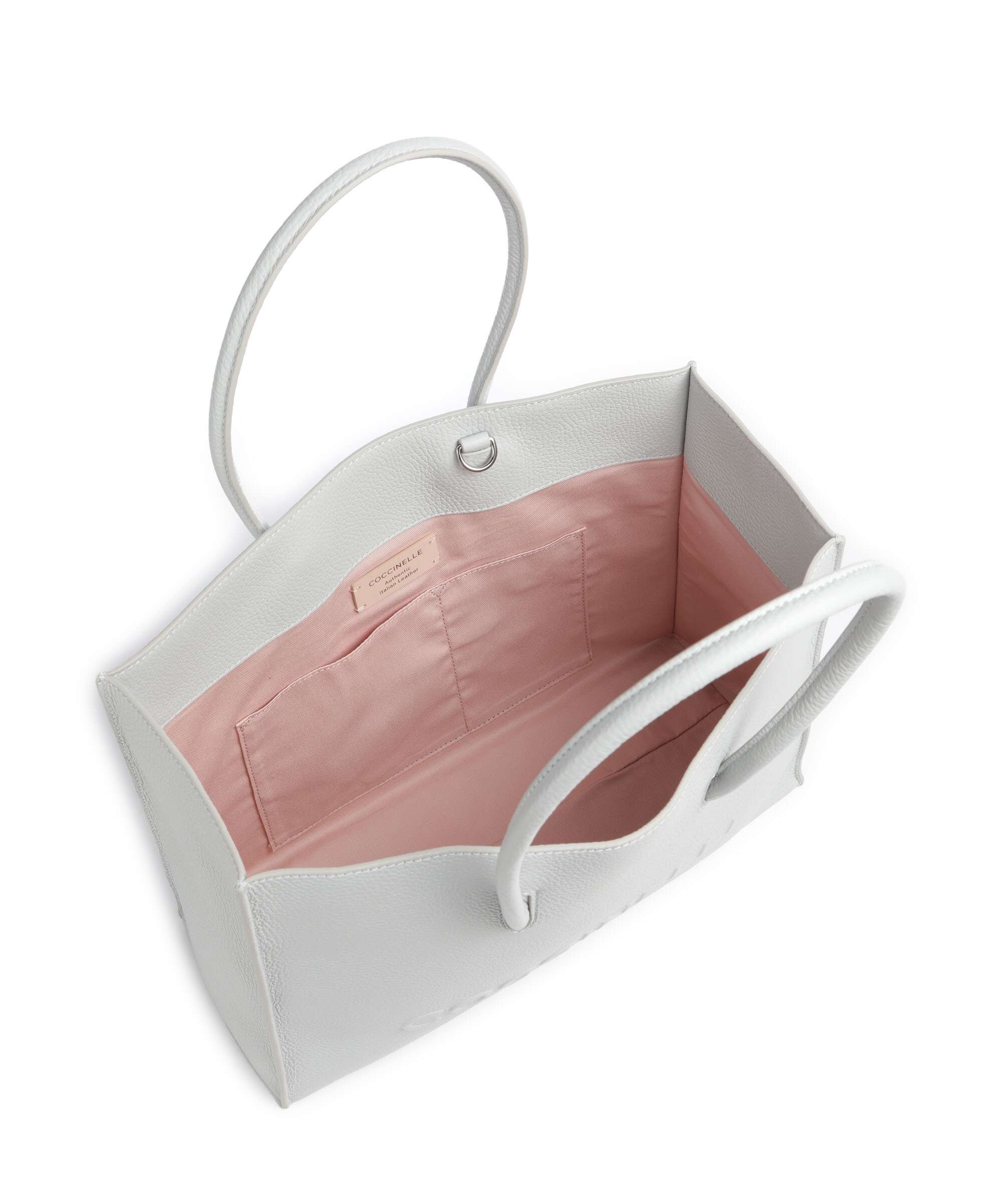 Coccinelle Myrtha Maxi Logo Tote bag snow - Image 6