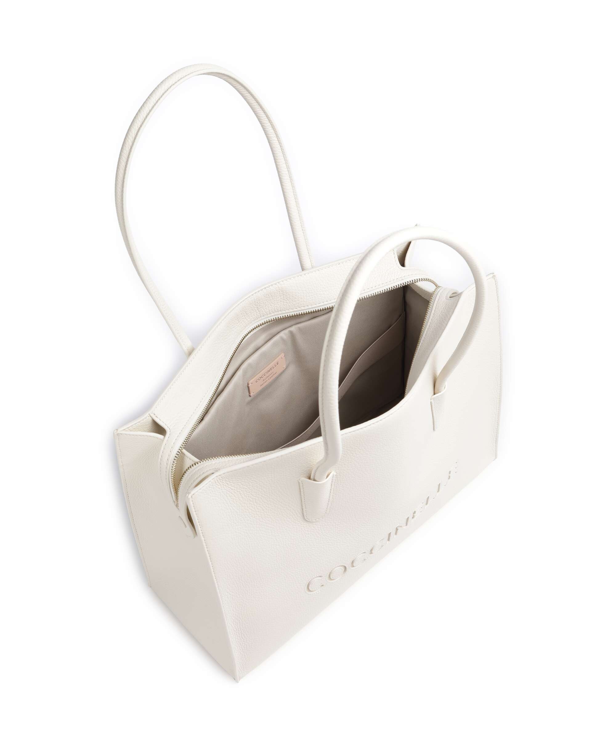 Coccinelle Myrtha Tote bag pearl - Image 5