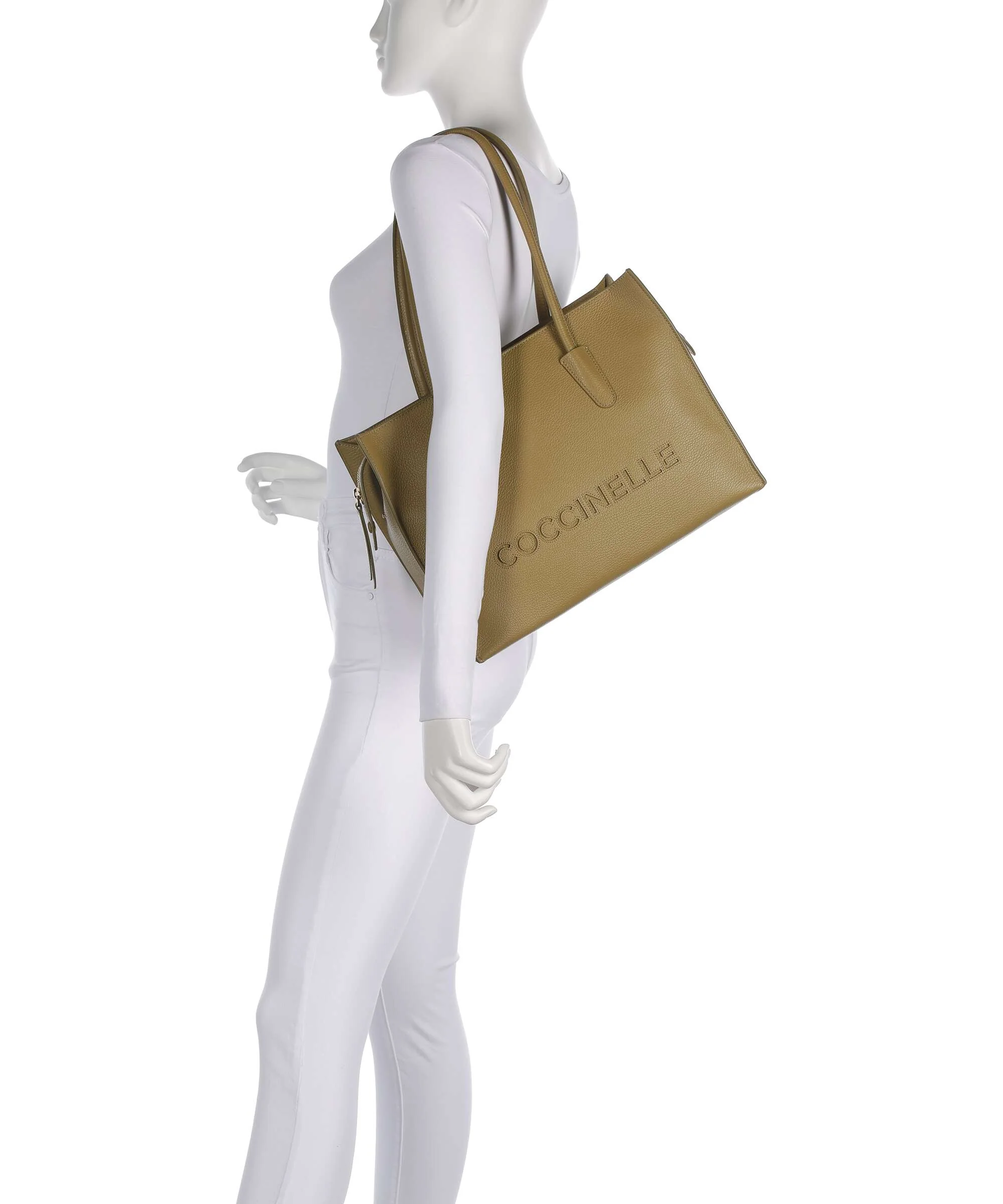 Coccinelle Myrtha Tote bag seagrass - Image 3