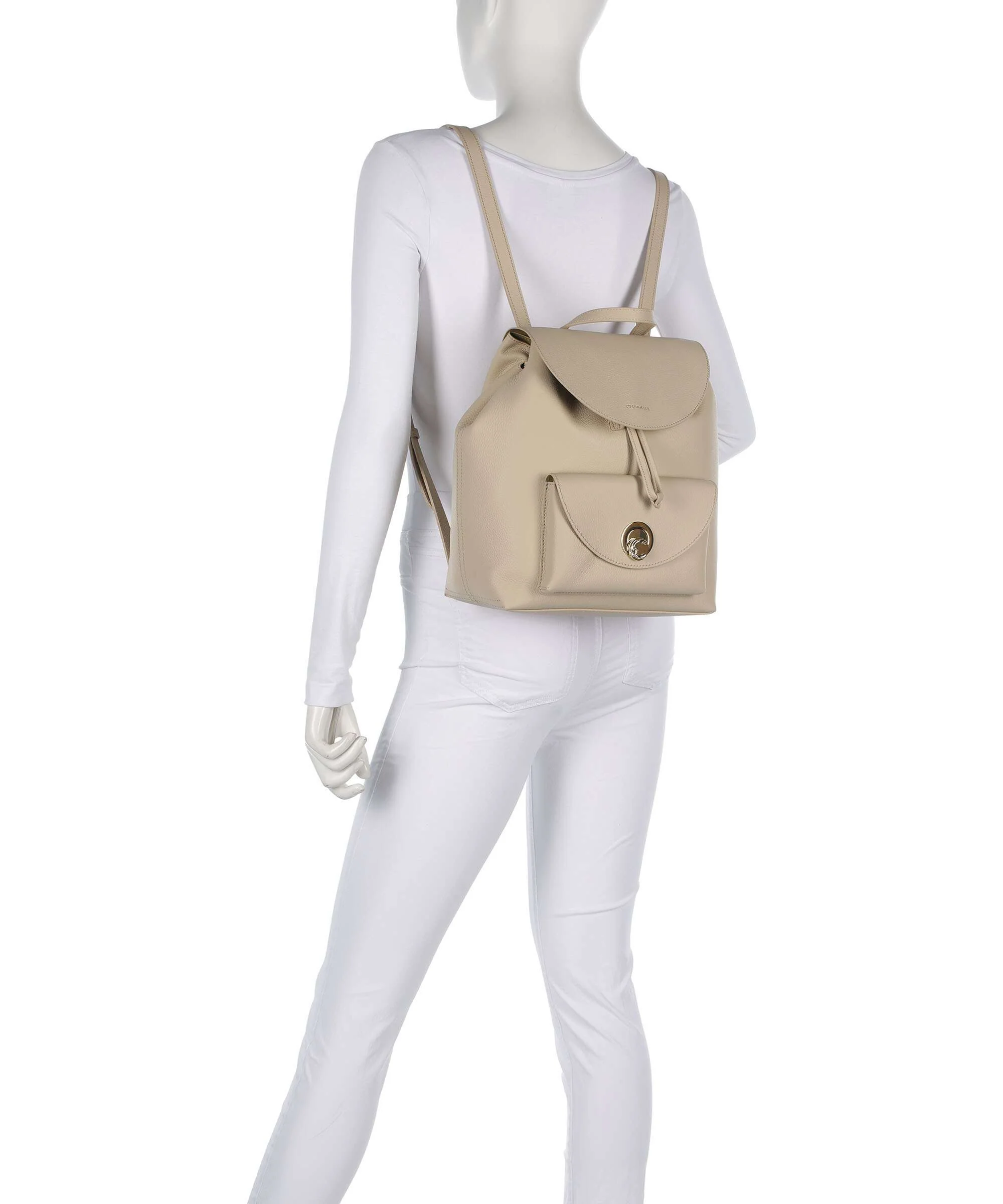 Coccinelle Nikla Backpack sandshell/seagrass - Image 3