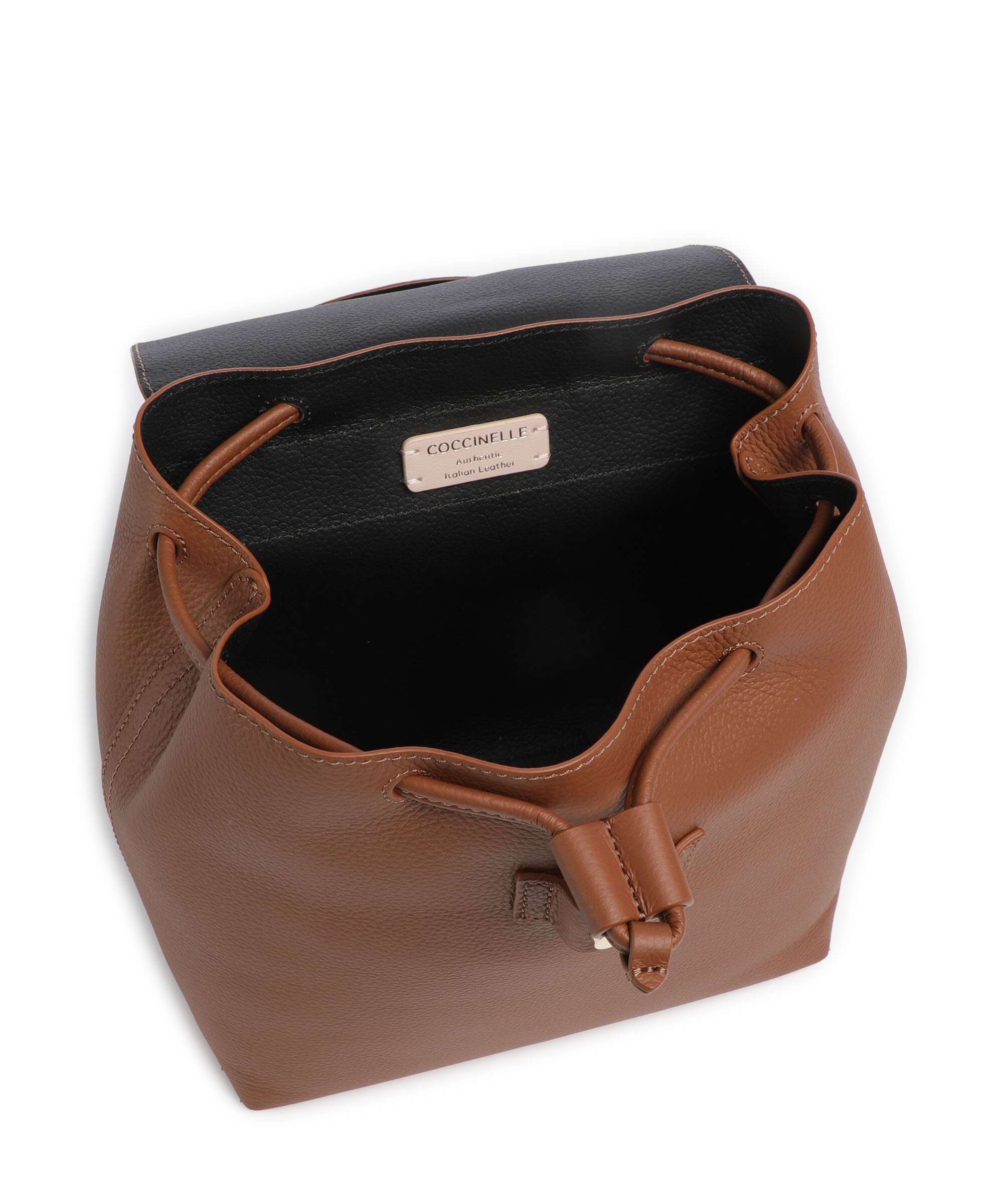Coccinelle Nikla Backpack cognac/noir - Image 5