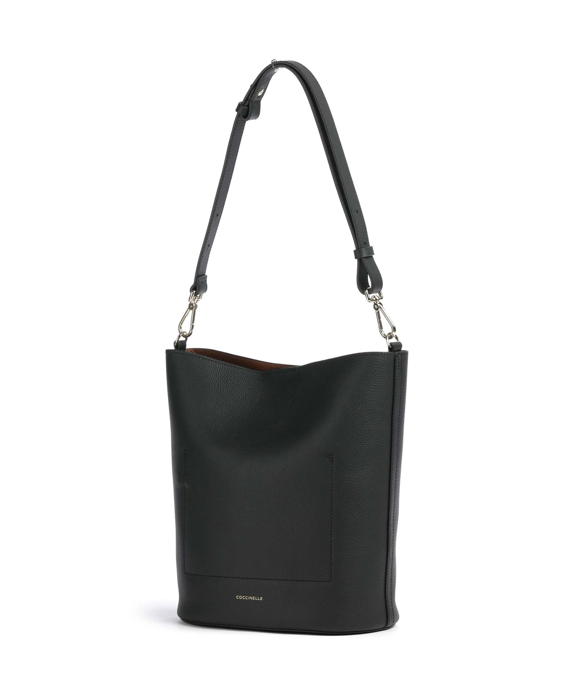 Coccinelle Nikla Bucket bag noir/cognac - Image 2