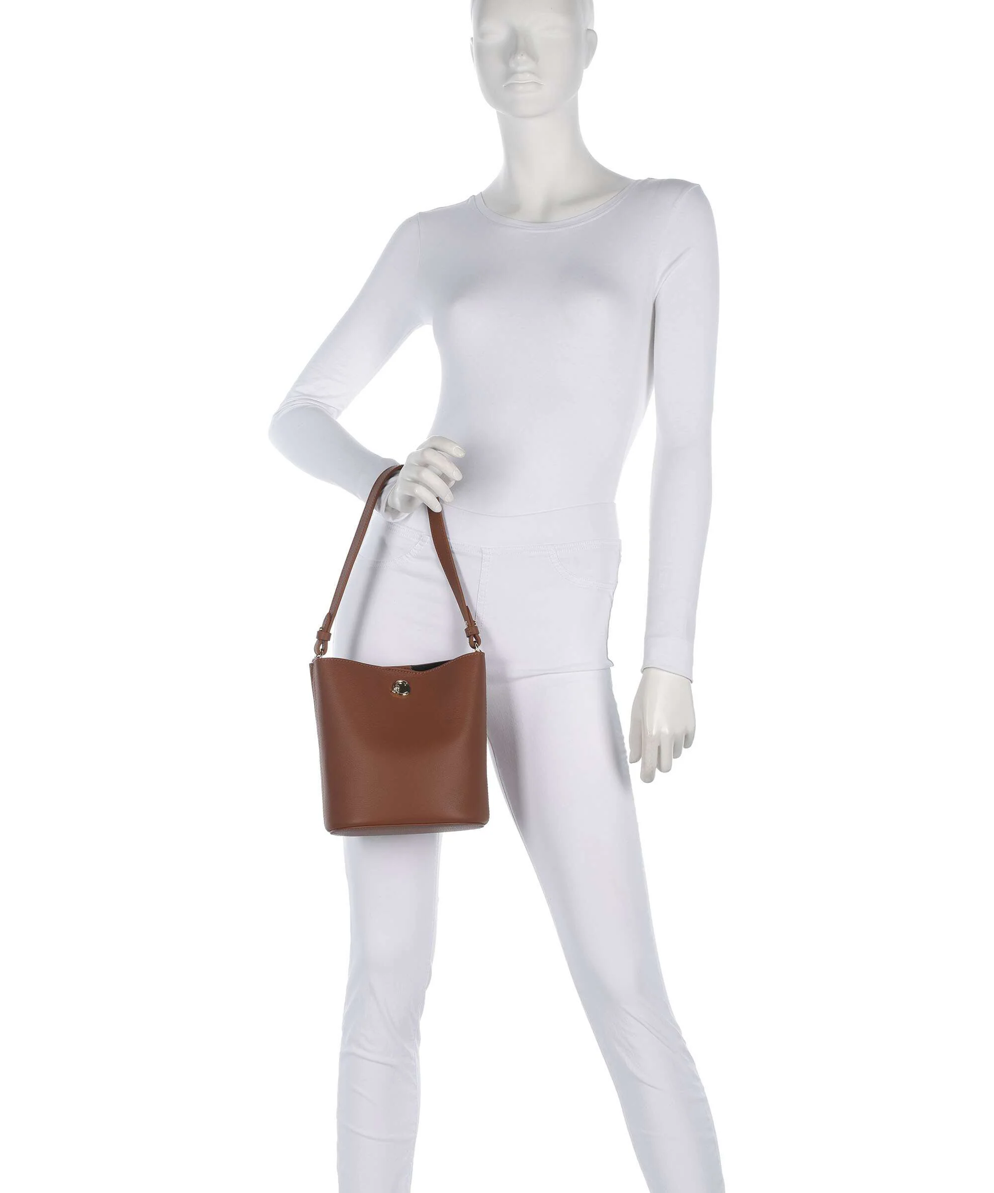 Coccinelle Nikla Bucket bag cognac/noir - Image 3