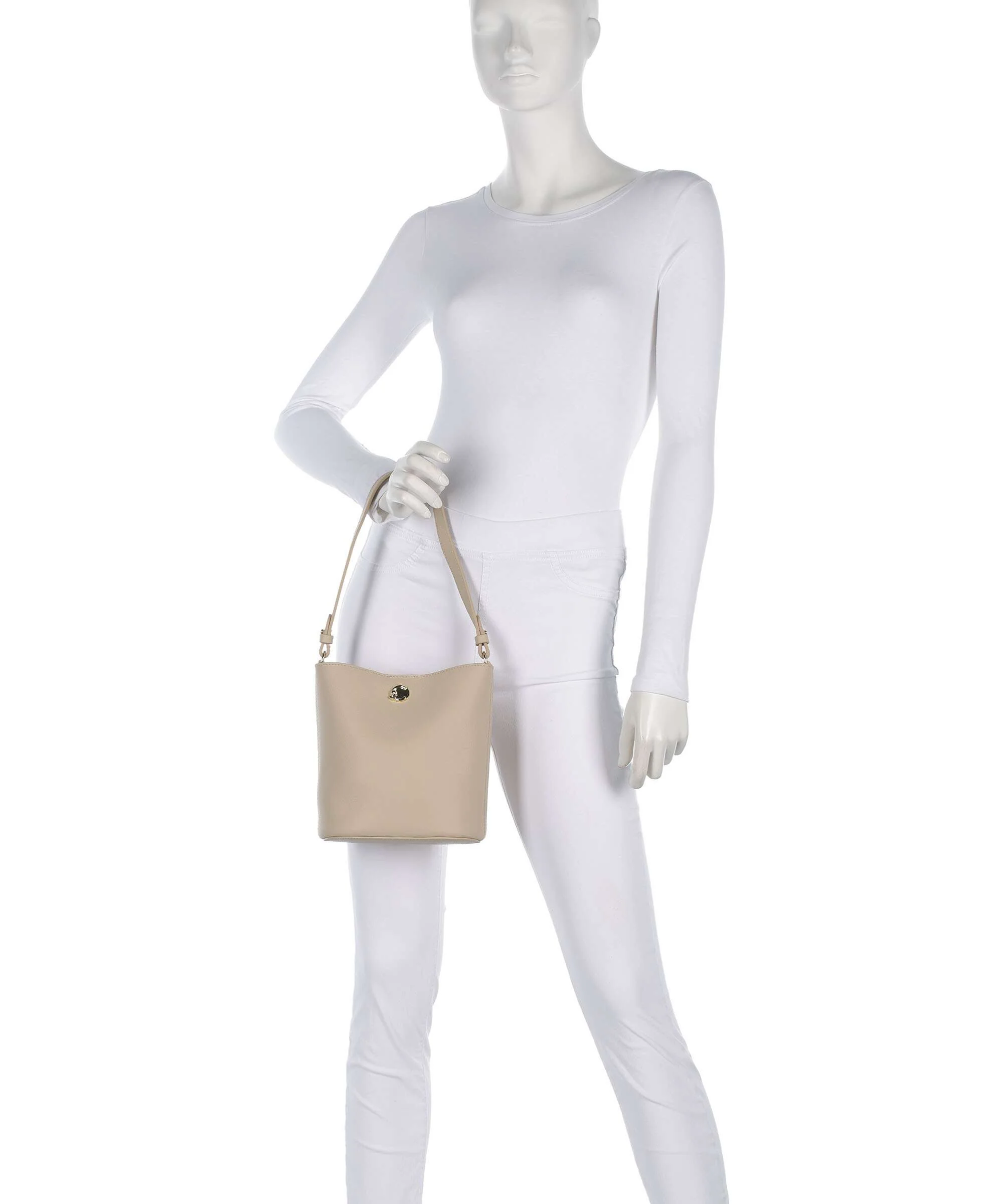 Coccinelle Nikla Bucket bag sandshell/seagrass - Image 3