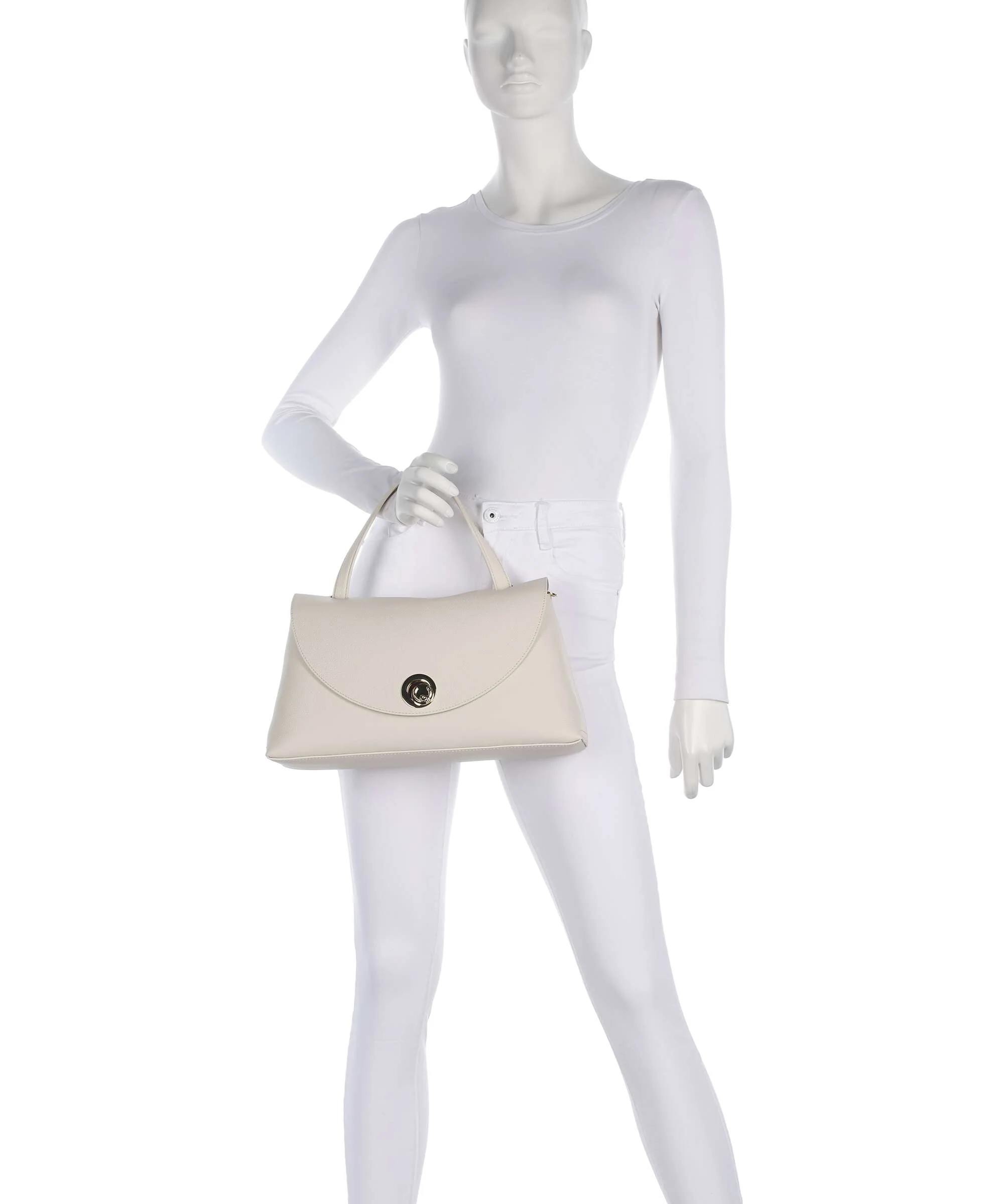 Coccinelle Nikla Handbag pearl/cognac - Image 3